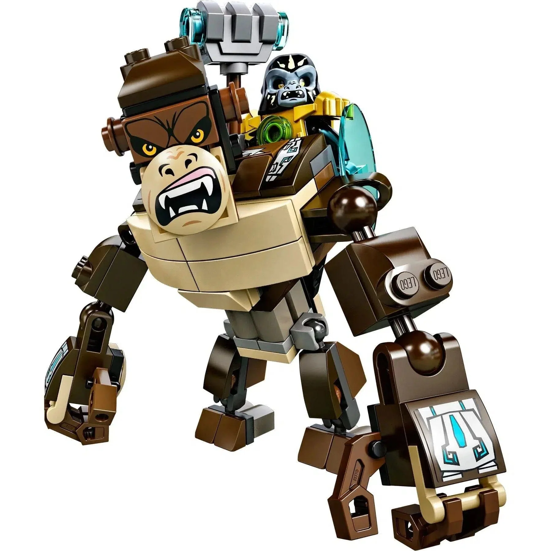 LEGO [Legends of Chima] - Gorilla Legend Beast Building Set - Legend Beasts Series (70125) - Image 3