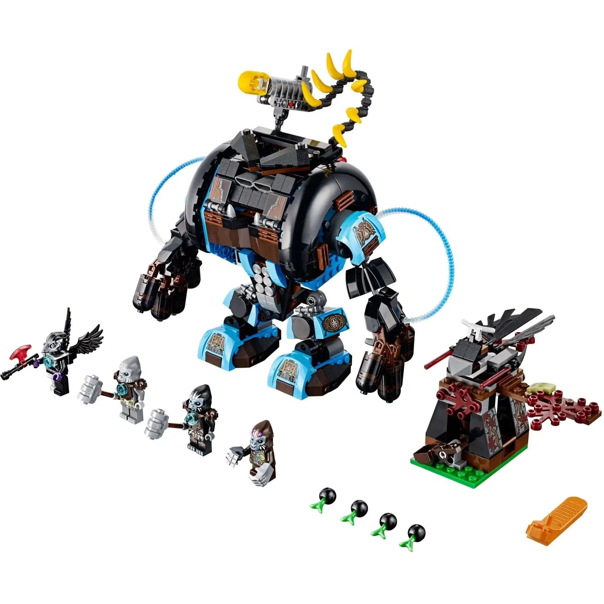 LEGO [Legends of Chima] - Gorzan's Gorilla Striker Building Set - The Power of the CHI Series (70008) - Image 2