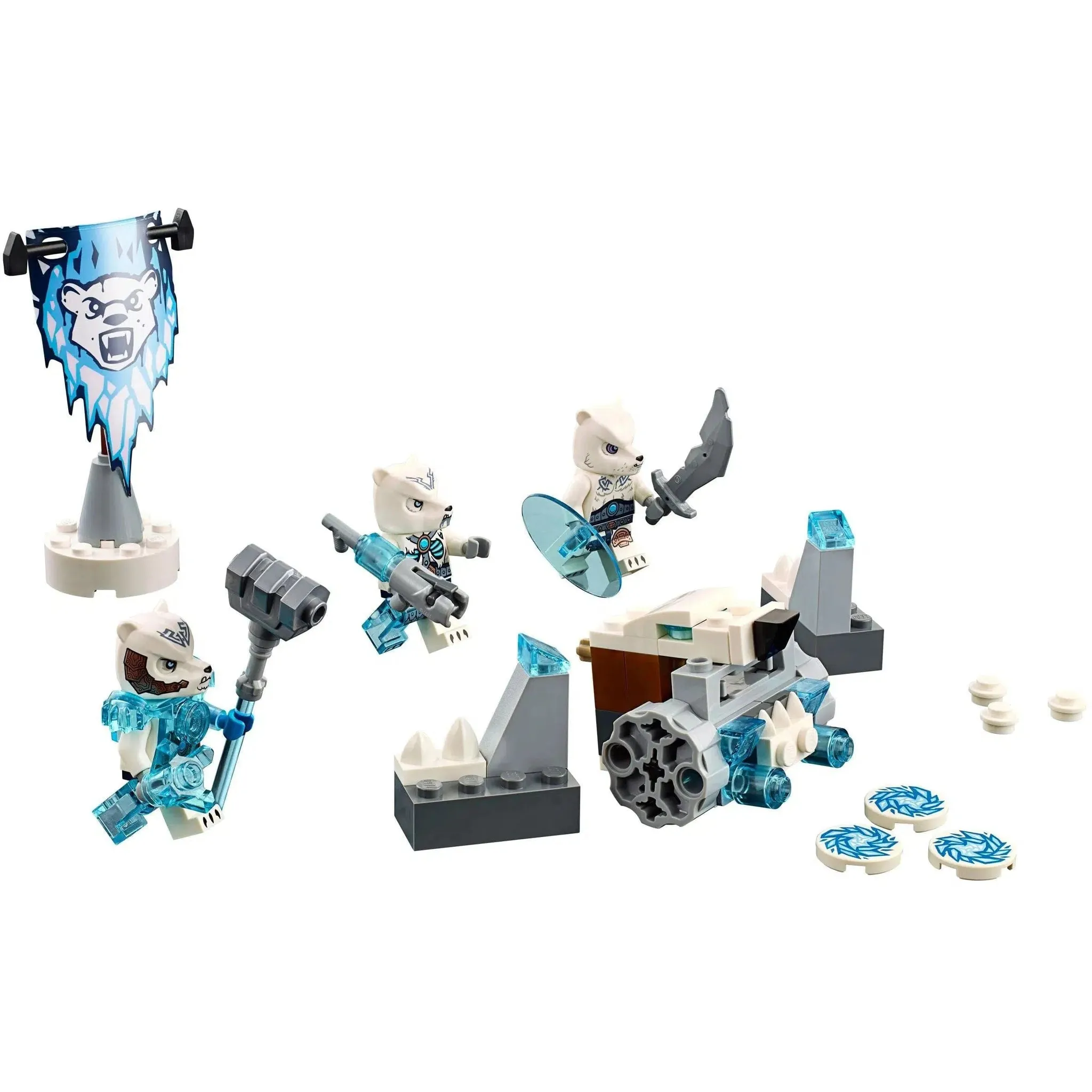 LEGO [Legends of Chima] - Ice Bear Tribe Pack Building Set - Tribe Packs Series (70230) - Image 2