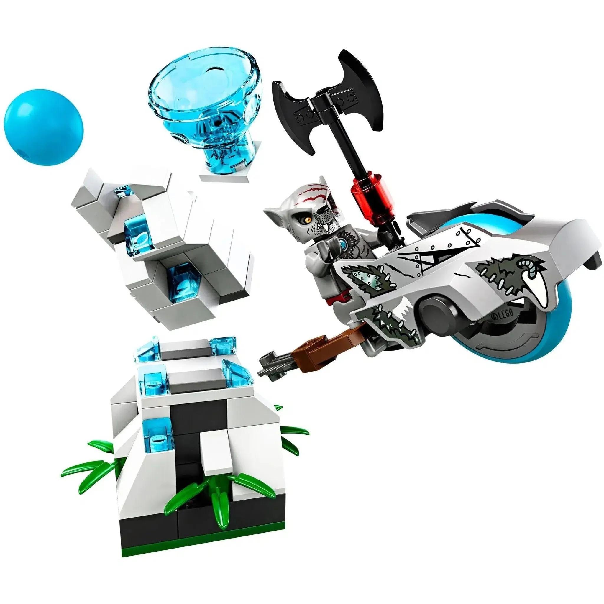 LEGO [Legends of Chima] - Ice Tower Building Set - Speedorz Series (70106) - Image 3