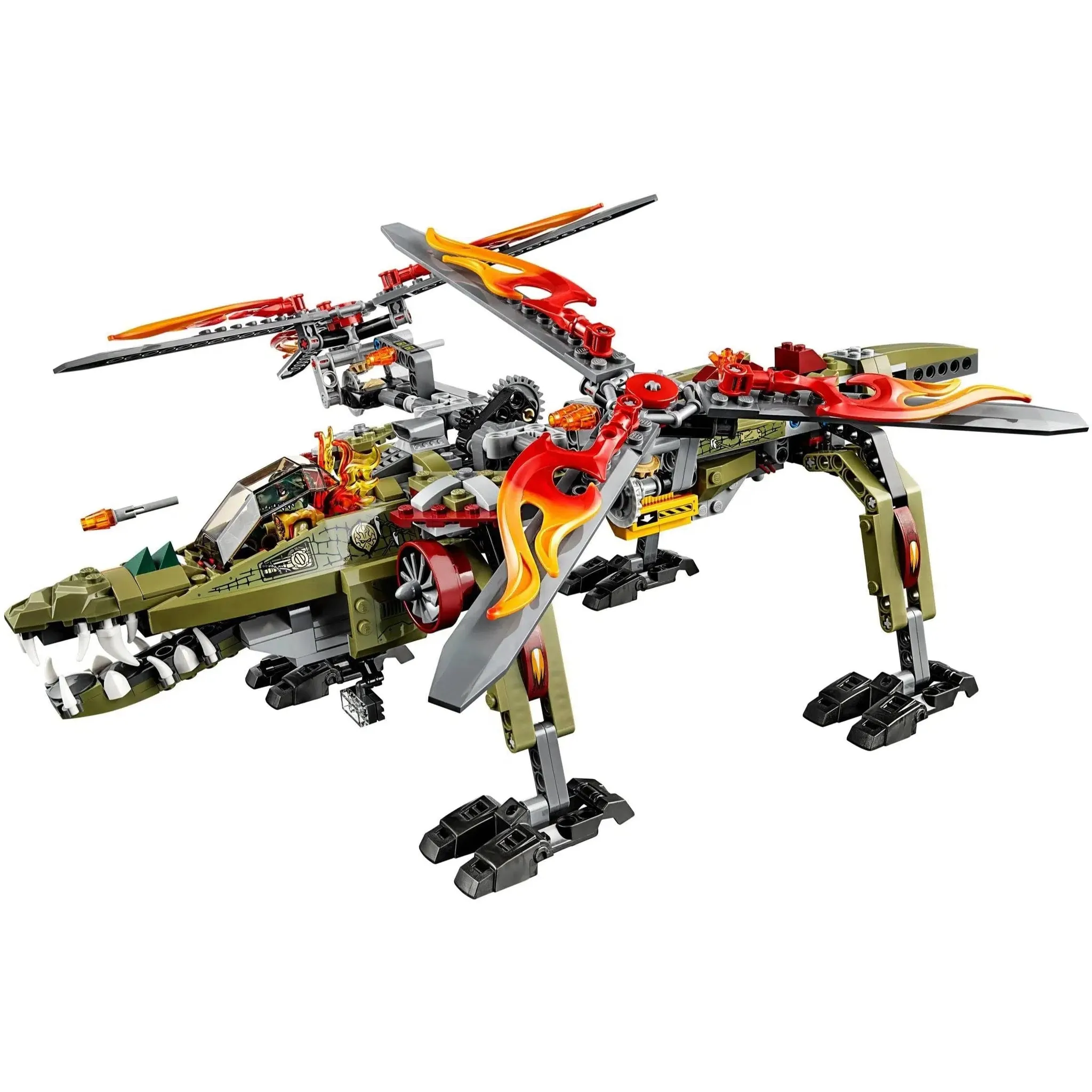 LEGO [Legends of Chima] - King Crominus' Rescue Building Set - Fire vs. Ice Series (70227) - Image 3