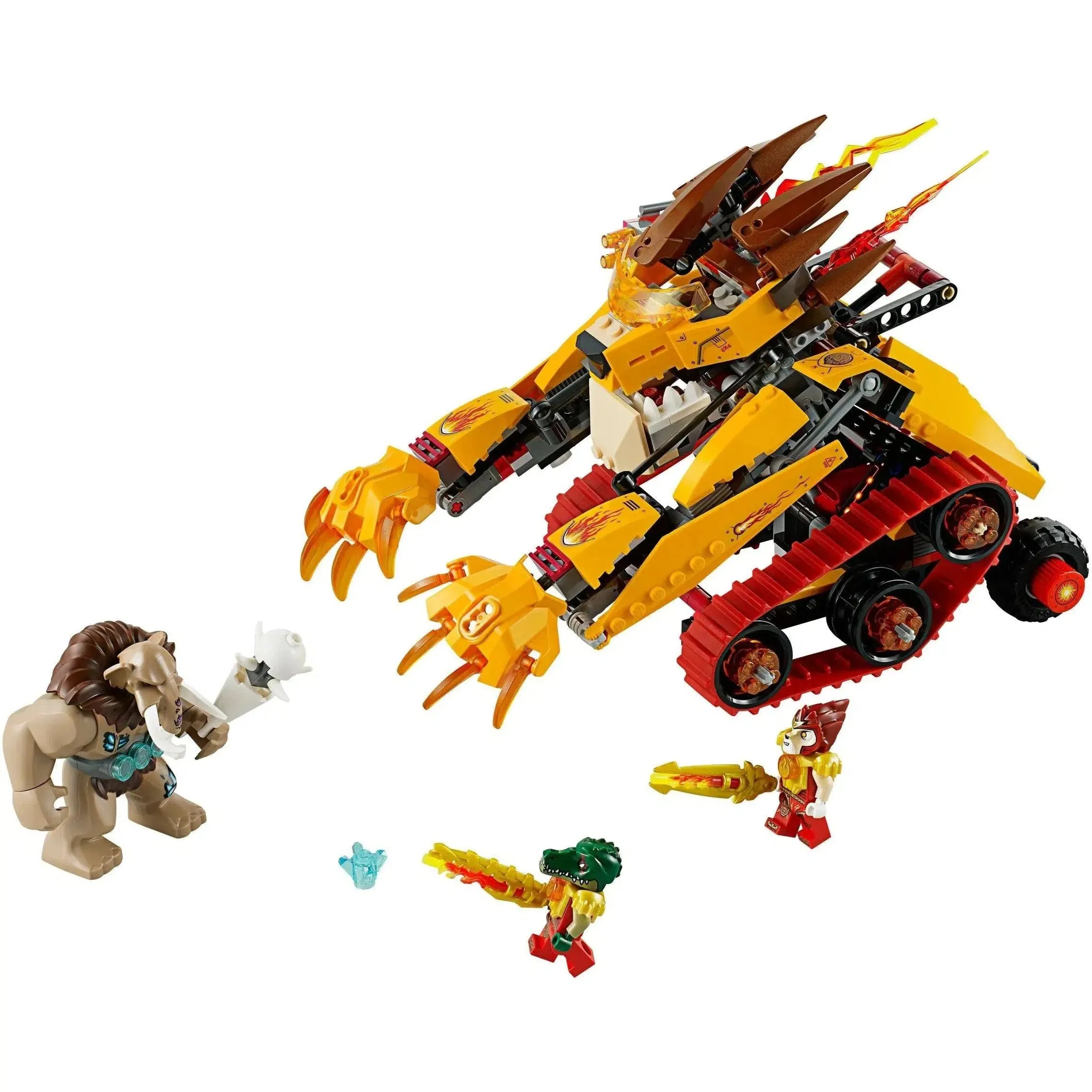 LEGO [Legends of Chima] - Laval's Fire Lion Building Set - Fire vs. Ice Series (70144 - Image 2