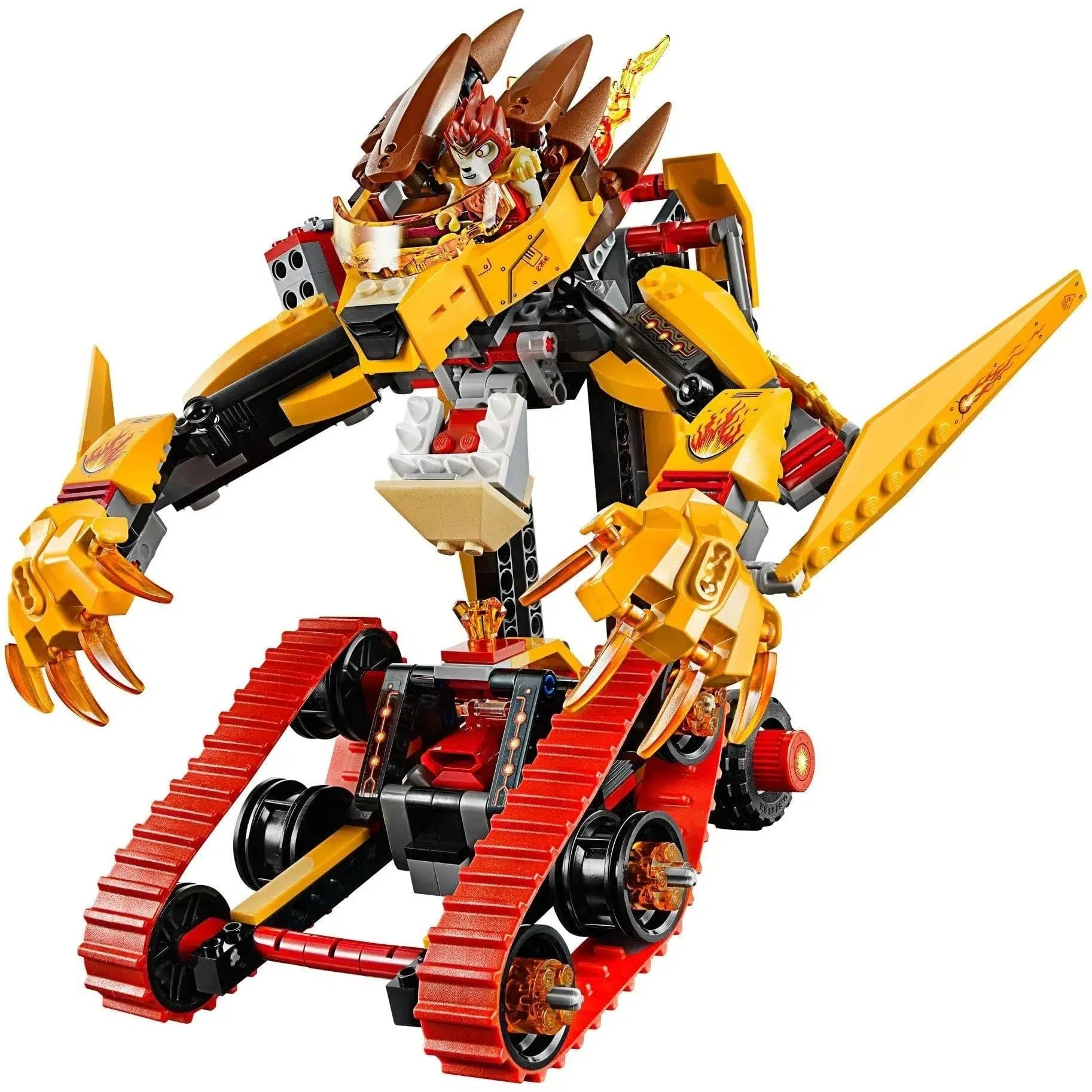 LEGO [Legends of Chima] - Laval's Fire Lion Building Set - Fire vs. Ice Series (70144 - Image 3