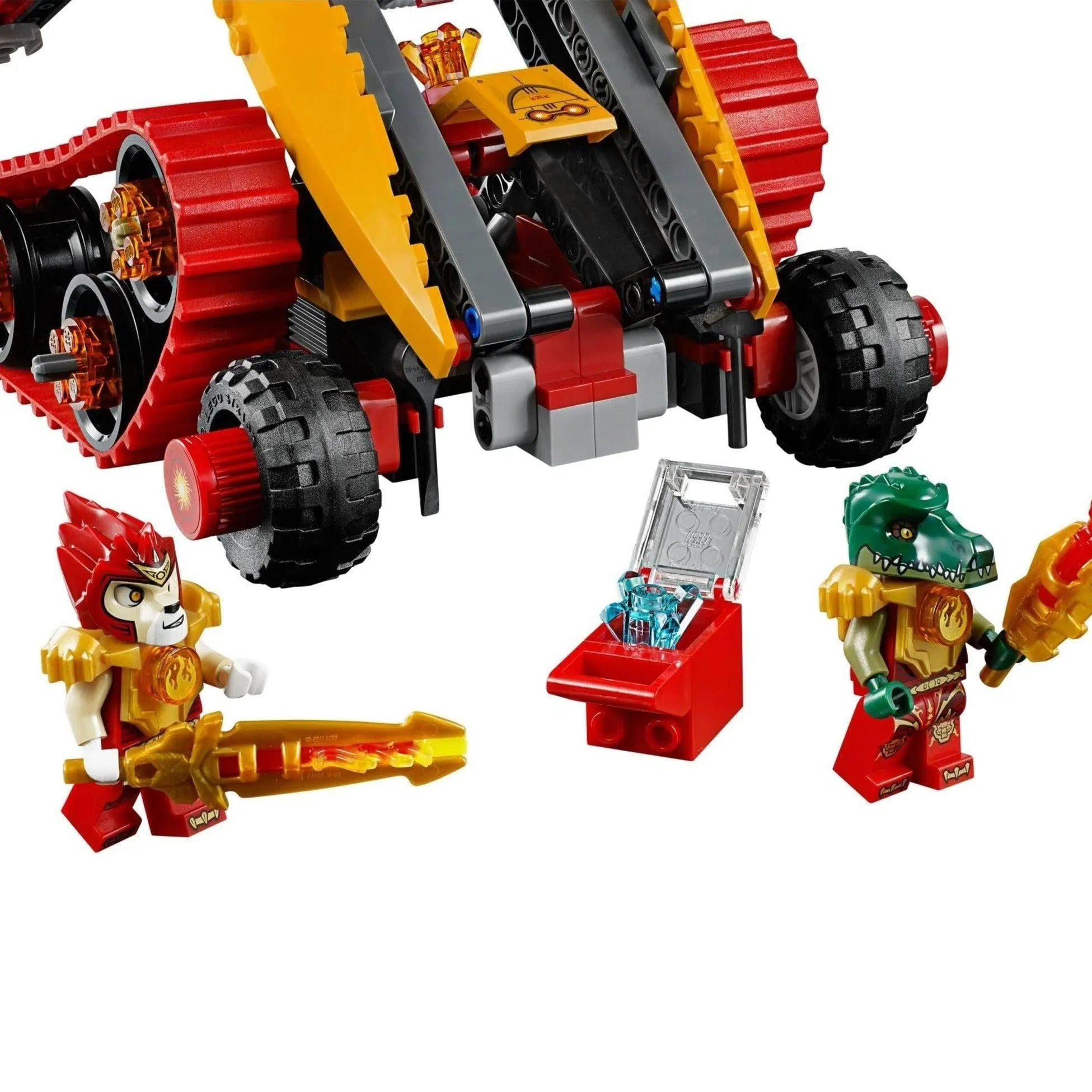 LEGO [Legends of Chima] - Laval's Fire Lion Building Set - Fire vs. Ice Series (70144 - Image 4