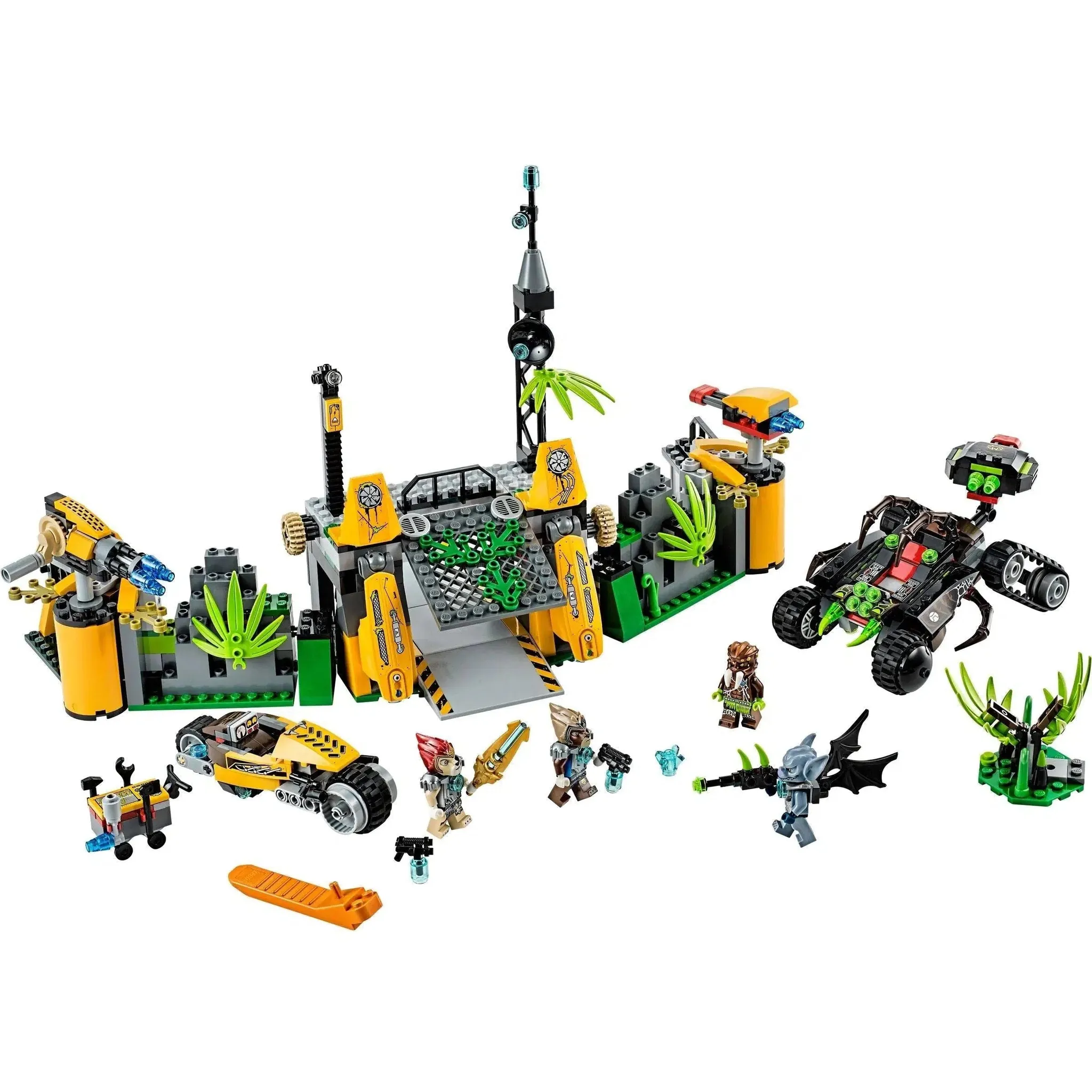 LEGO [Legends of Chima] - Lavertus' Outland Base Building Set - Outlands Series (70134) - Image 2