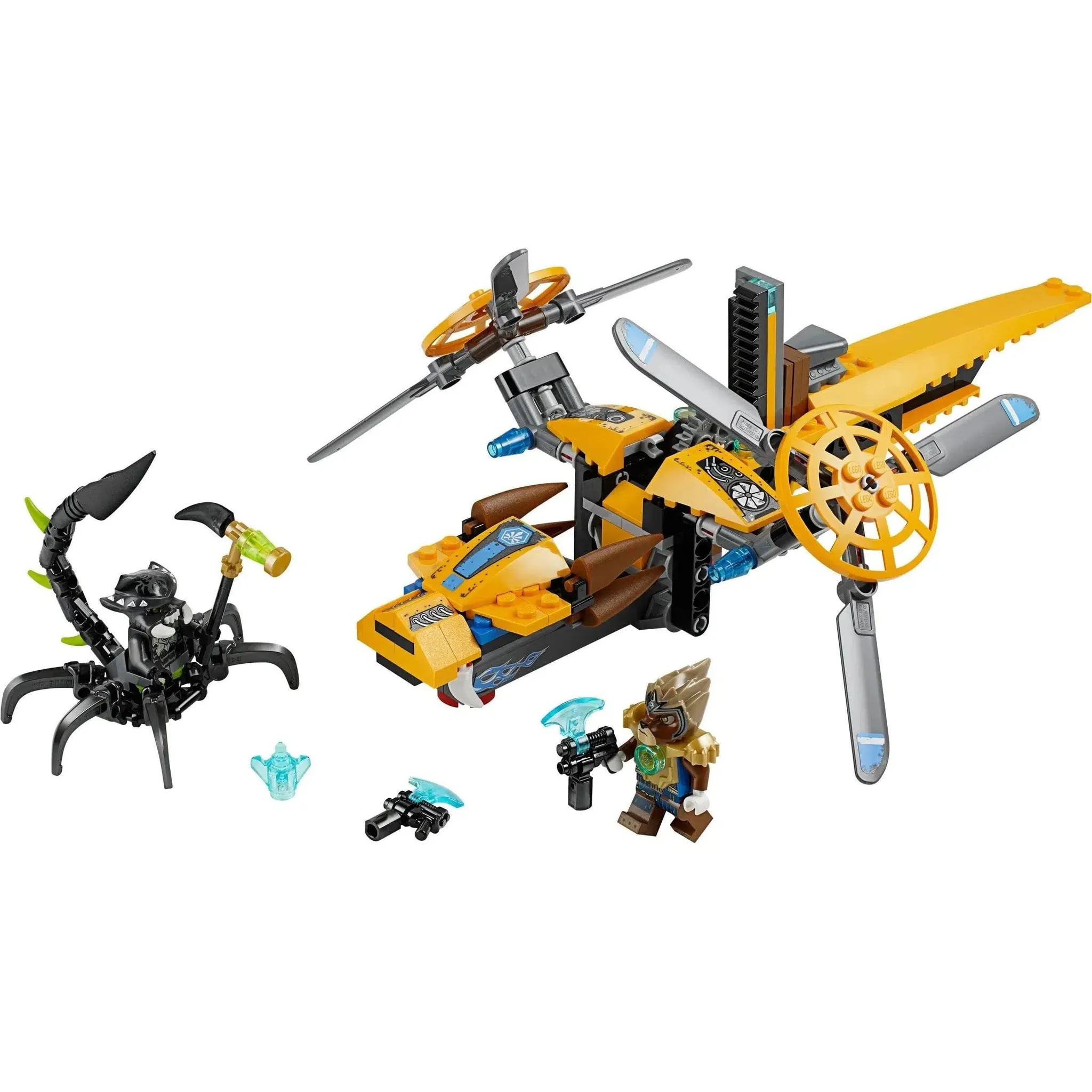 LEGO [Legends of Chima] - Lavertus' Twin Blade Building Set - Outlands Series (70129) - Image 2