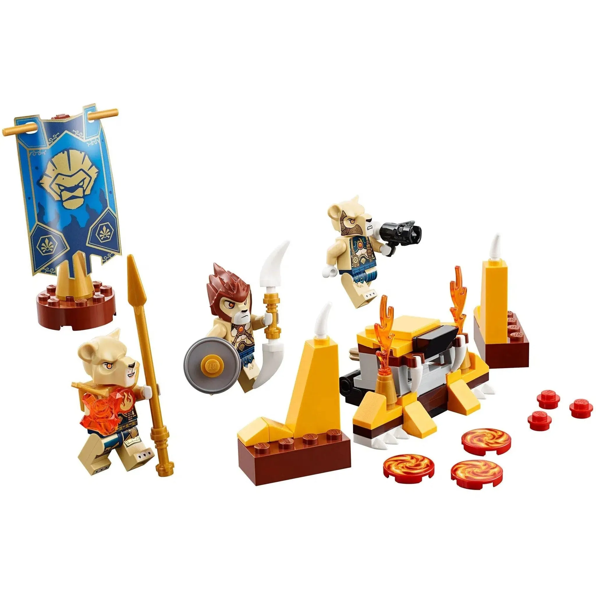 LEGO [Legends of Chima] - Lion Tribe Pack Building Set - Tribe Packs Series (70229) - Image 2