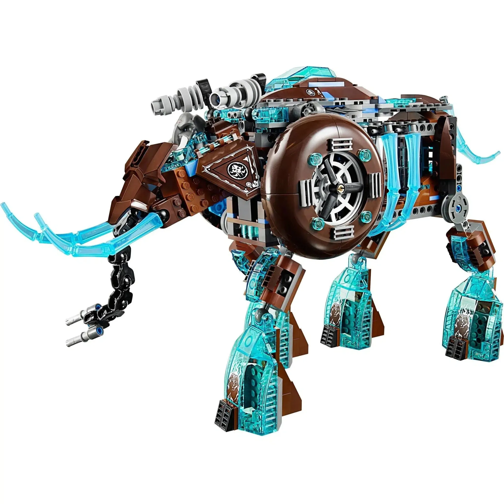 LEGO [Legends of Chima] - Maula's Ice Mammoth Stomper Building Set - Fire vs. Ice Series (70145) - Image 3