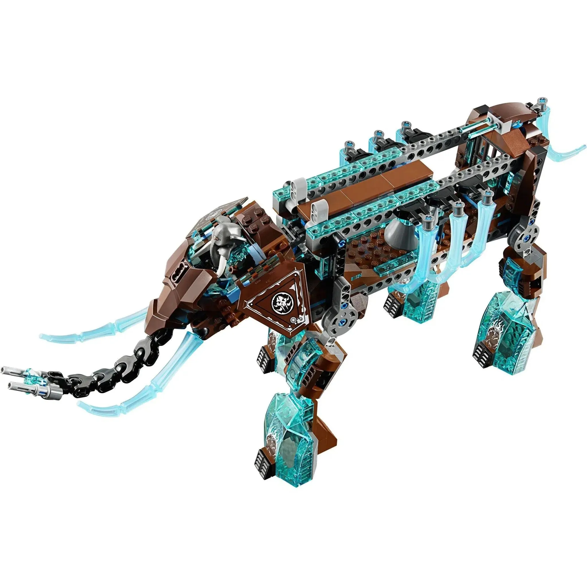 LEGO [Legends of Chima] - Maula's Ice Mammoth Stomper Building Set - Fire vs. Ice Series (70145) - Image 4