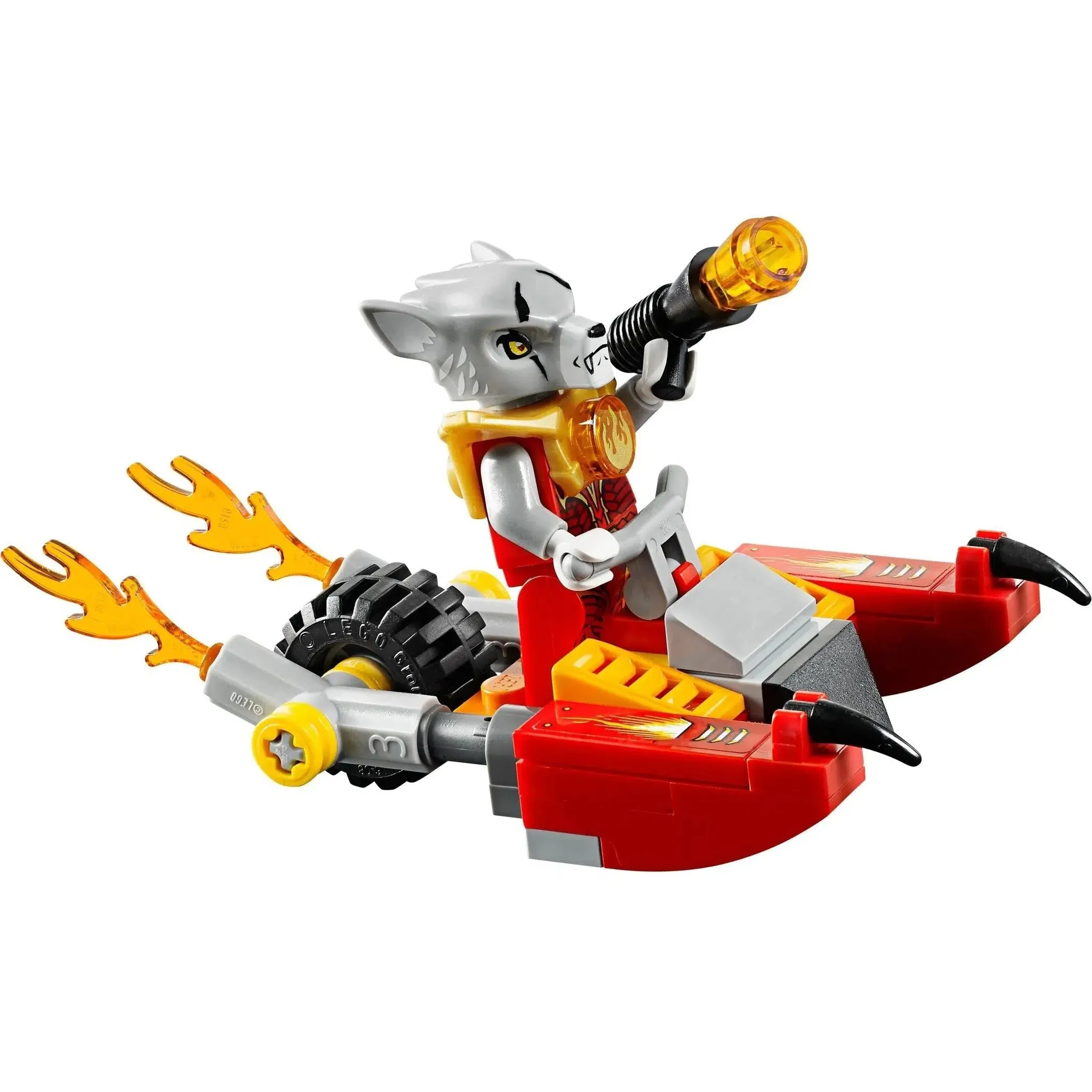 LEGO [Legends of Chima] - Maula's Ice Mammoth Stomper Building Set - Fire vs. Ice Series (70145) - Image 6