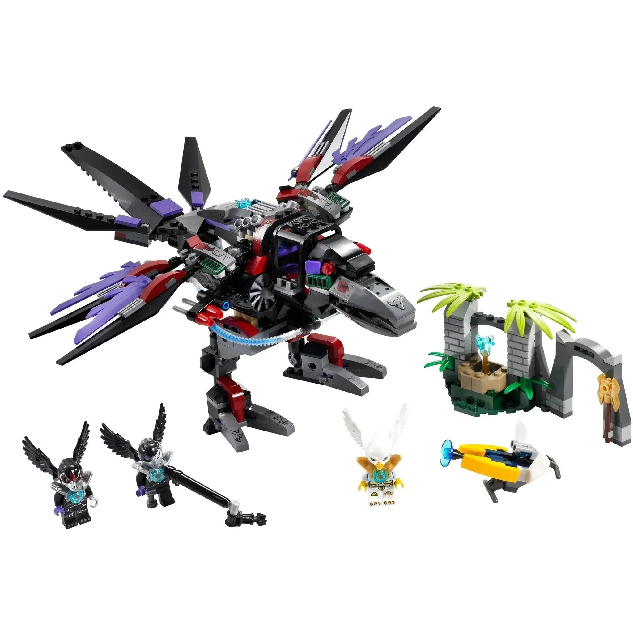LEGO [Legends of Chima] - Razar's CHI Raider Building Set - The Power of the CHI Series (70012) - Image 2