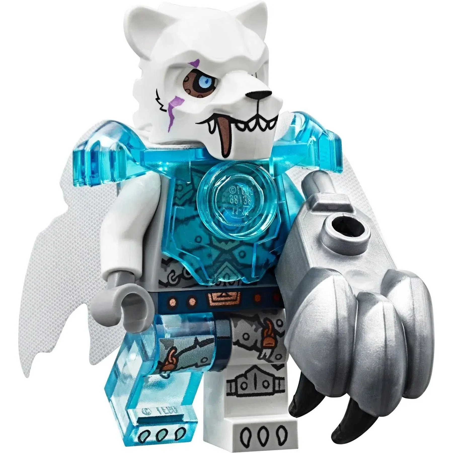 LEGO [Legends of Chima] - Sir Fangar's Ice Fortress Building Set - Fire vs. Ice Series (70147) - Image 5