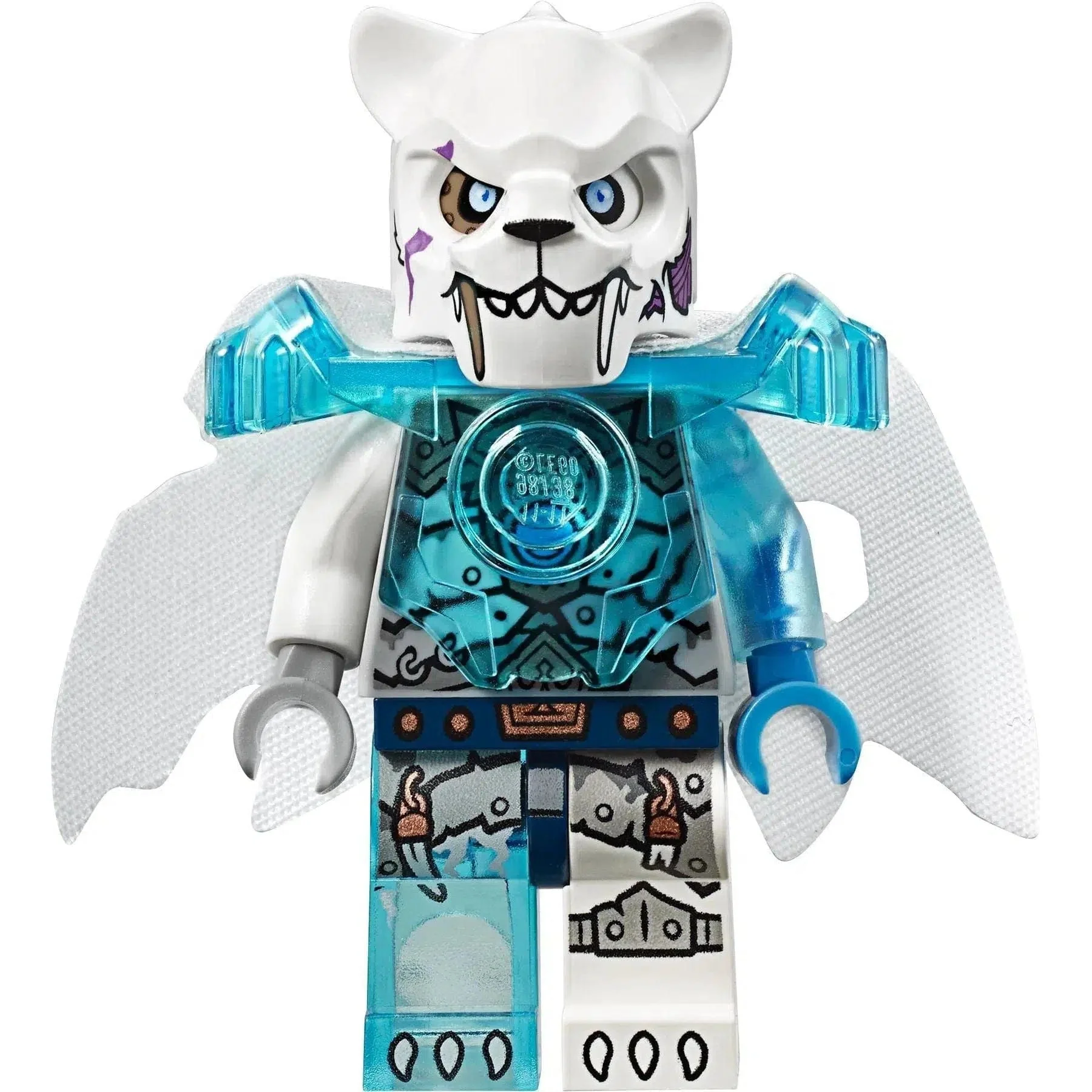 LEGO [Legends of Chima] - Sir Fangar's Sabre-tooth Walker Building Set - Fire vs. Ice Series (70143) - Image 6