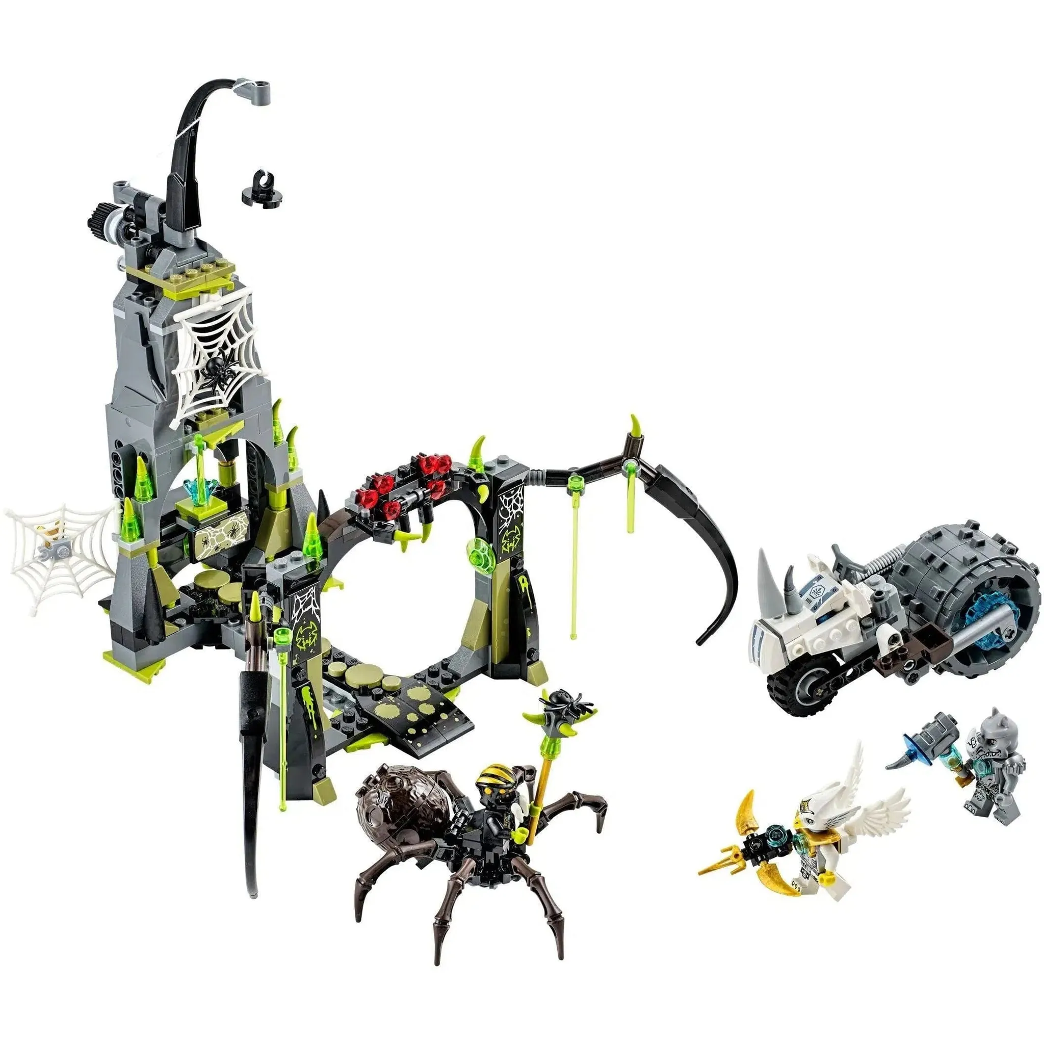 LEGO [Legends of Chima] - Spinlyn's Cavern Building Set - Outlands Series (70133) - Image 2