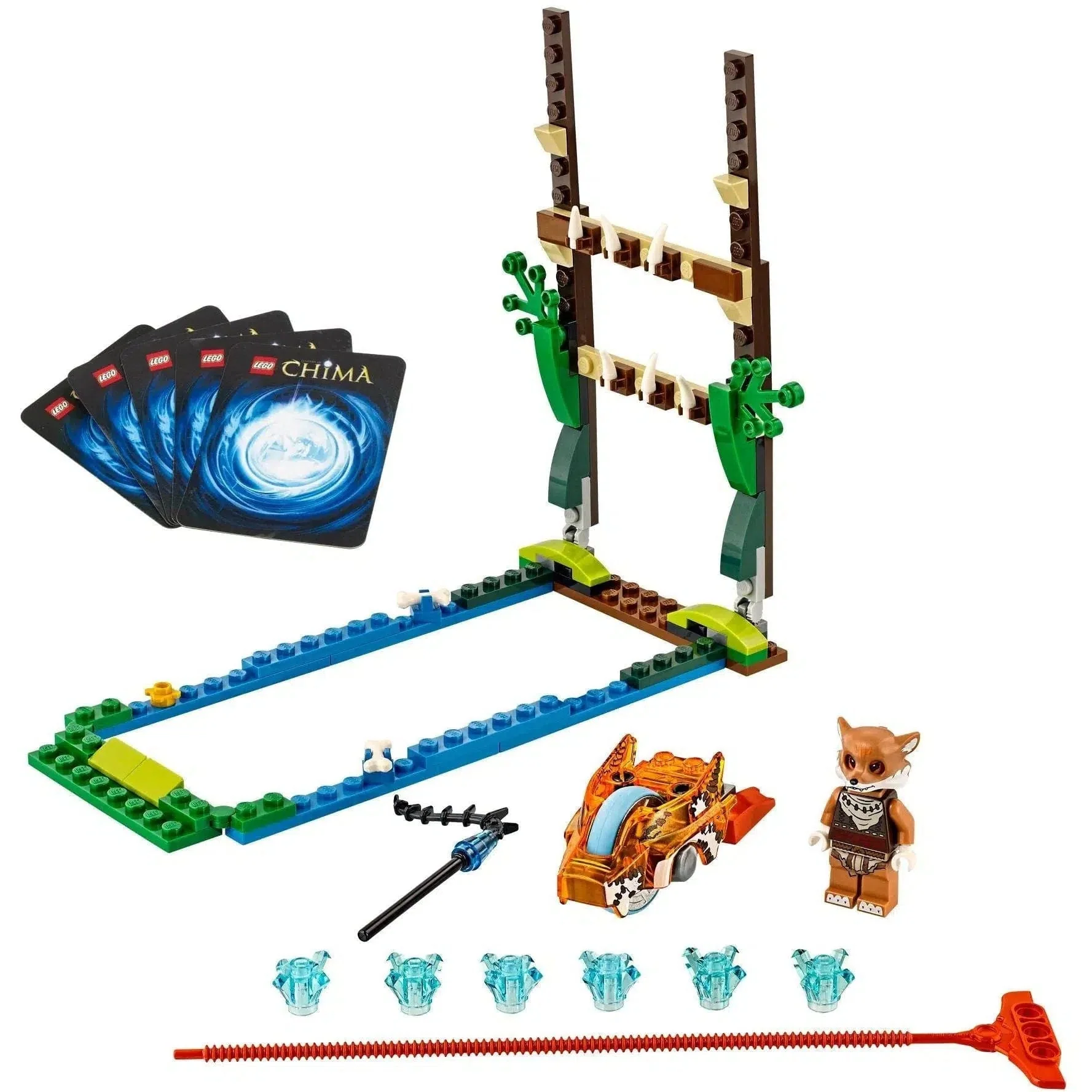 LEGO [Legends of Chima] - Swamp Jump Building Set - Speedorz Series (70111) - Image 2