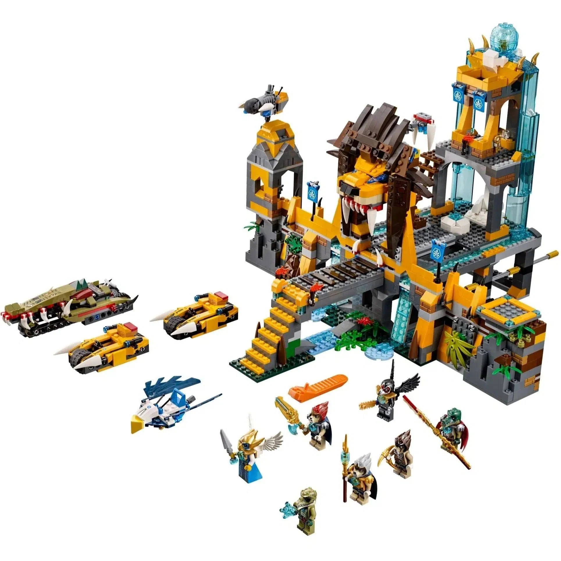 LEGO [Legends of Chima] - The Lion CHI Temple Building Set - The Power of the CHI Series (70010) - Image 2