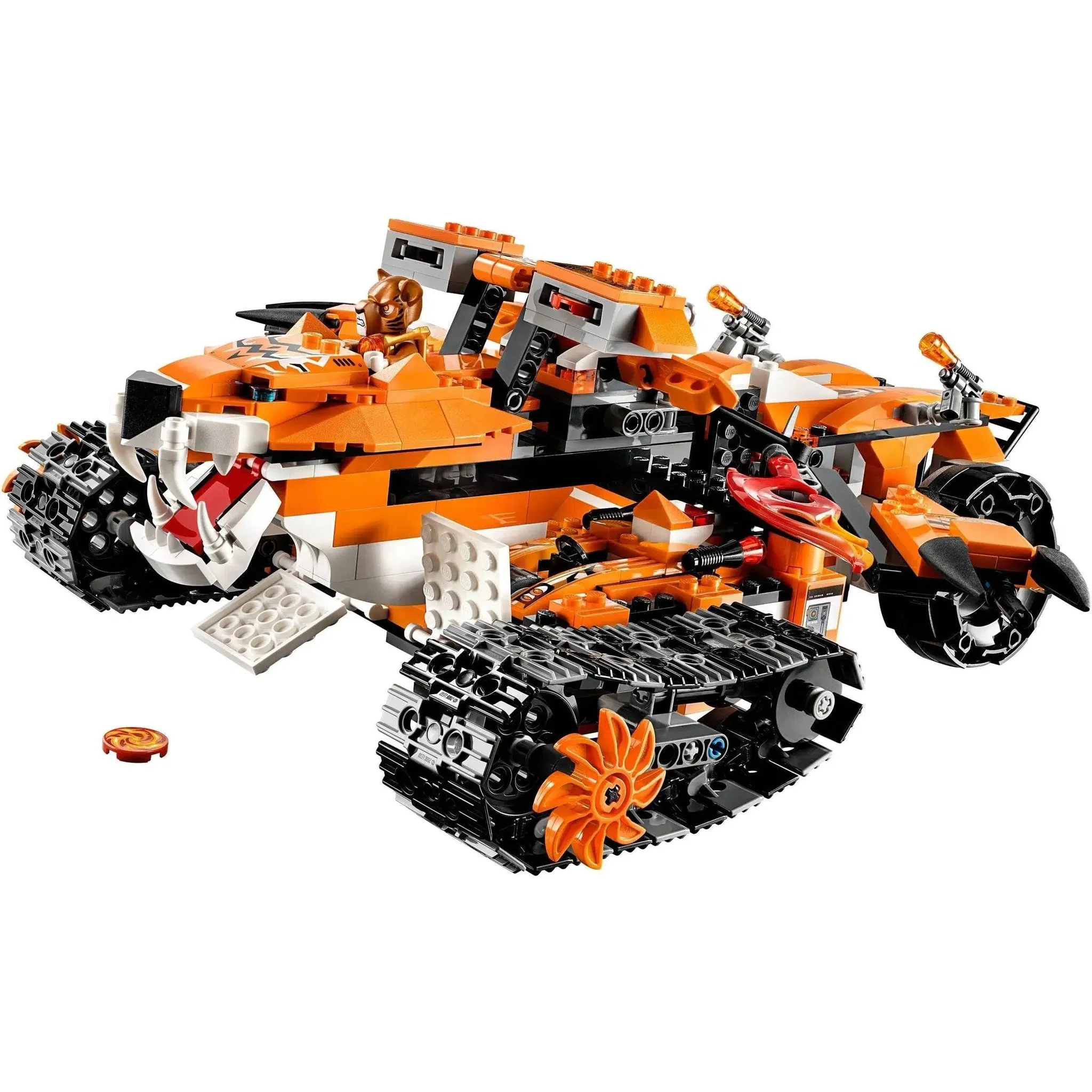 LEGO [Legends of Chima] - TTiger's Mobile Command Building Set - Fire vs. Ice Series (70224) - Image 3