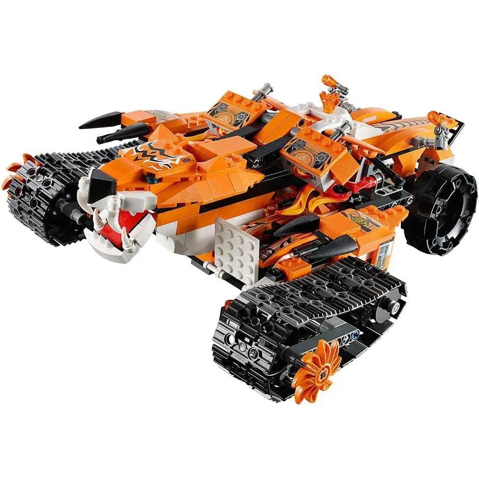 LEGO [Legends of Chima] - TTiger's Mobile Command Building Set - Fire vs. Ice Series (70224) - Image 5