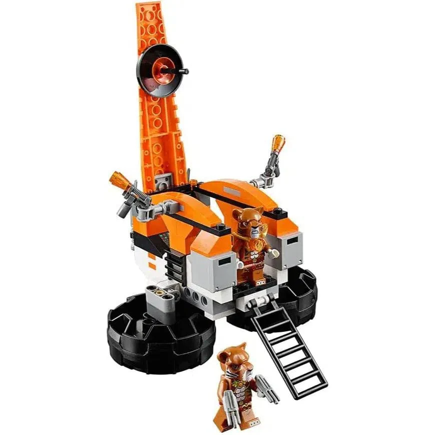 LEGO [Legends of Chima] - TTiger's Mobile Command Building Set - Fire vs. Ice Series (70224) - Image 6