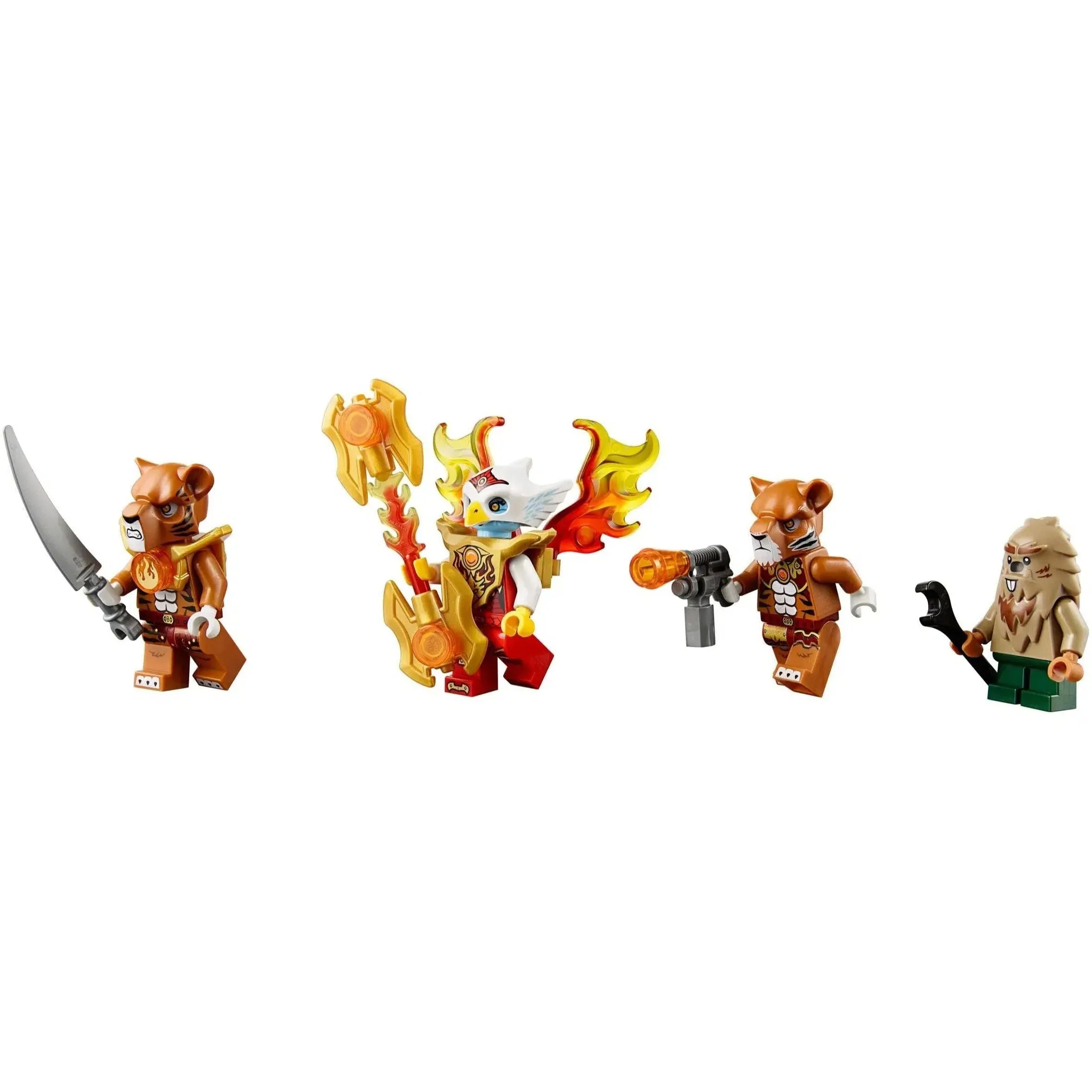 LEGO [Legends of Chima] - TTiger's Mobile Command Building Set - Fire vs. Ice Series (70224) - Image 8