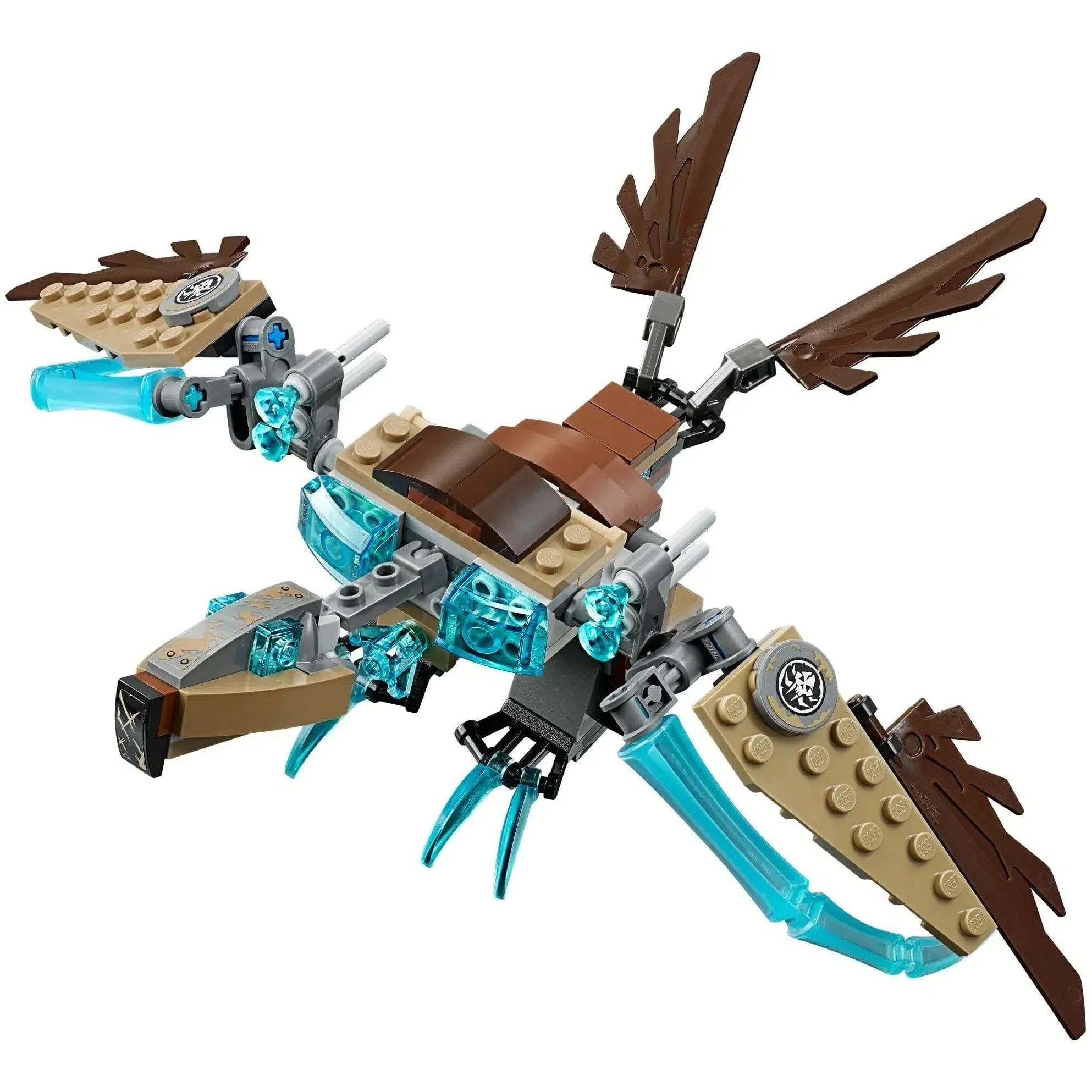 LEGO [Legends of Chima] - Vardy's Ice Vulture Glider Building Set - Fire vs. Ice Series (70141) - Image 4