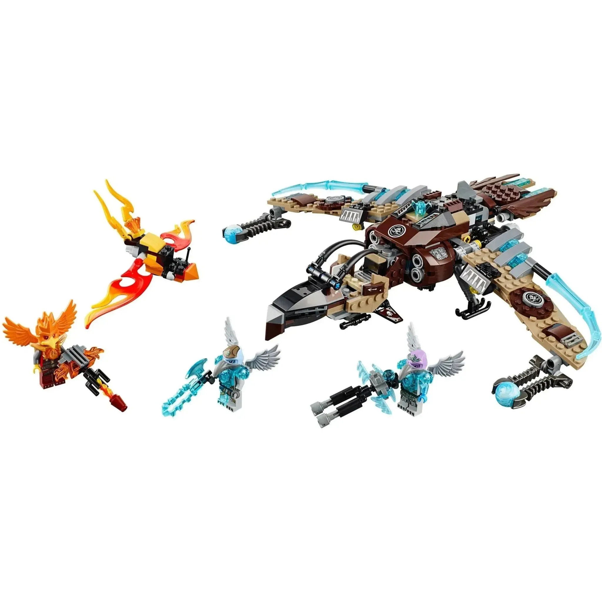 LEGO [Legends of Chima] - Vultrix's Sky Scavenger Building Set - Fire vs. Ice Series (70228) - Image 2