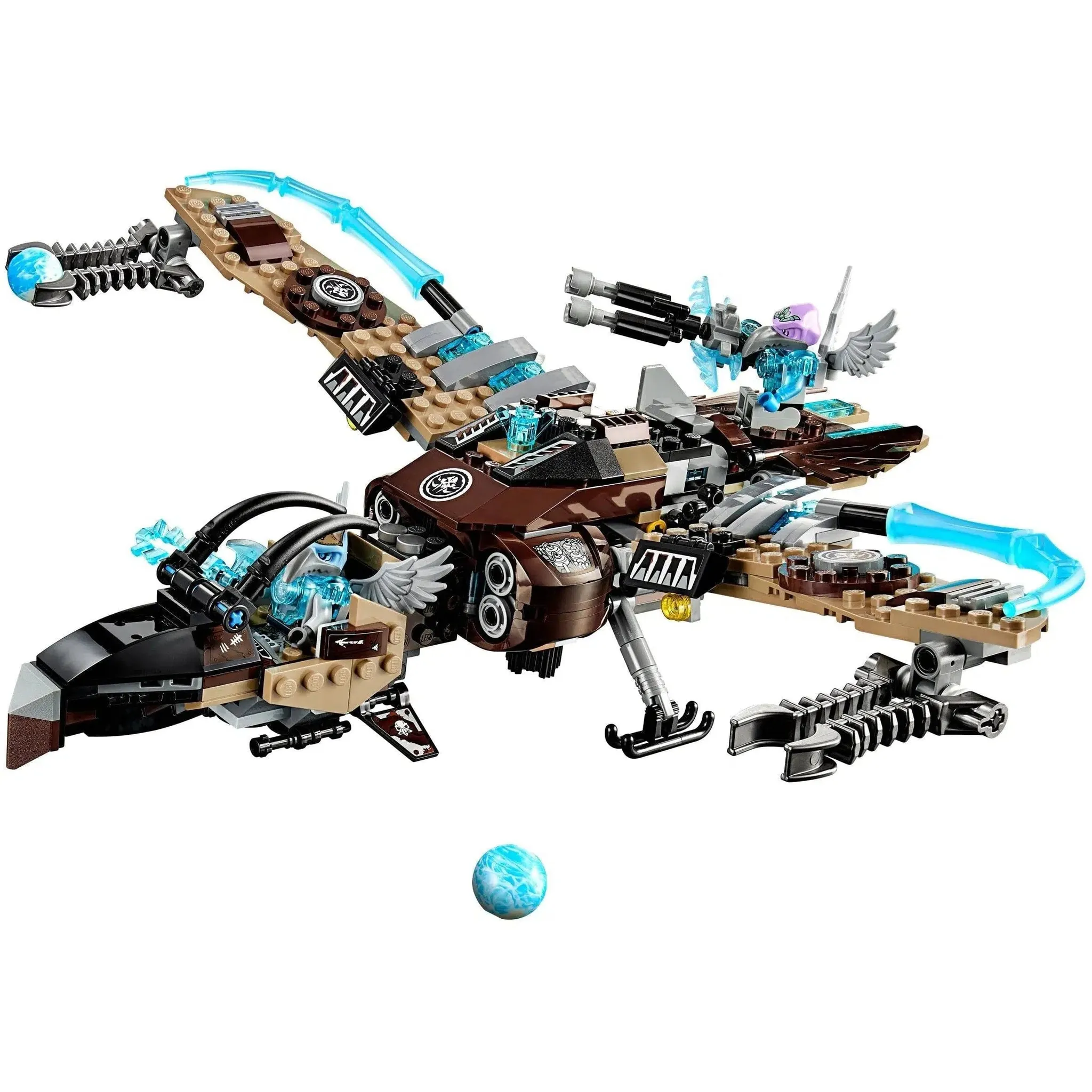 LEGO [Legends of Chima] - Vultrix's Sky Scavenger Building Set - Fire vs. Ice Series (70228) - Image 3