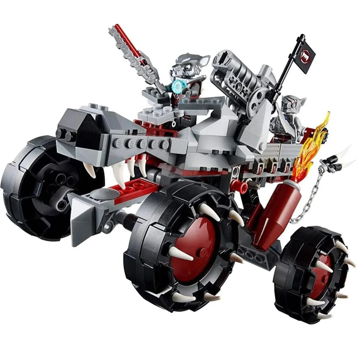 LEGO [Legends of Chima] - Wakz' Pack Tracker Building Set - The Power of the CHI Series (70004) - Image 3