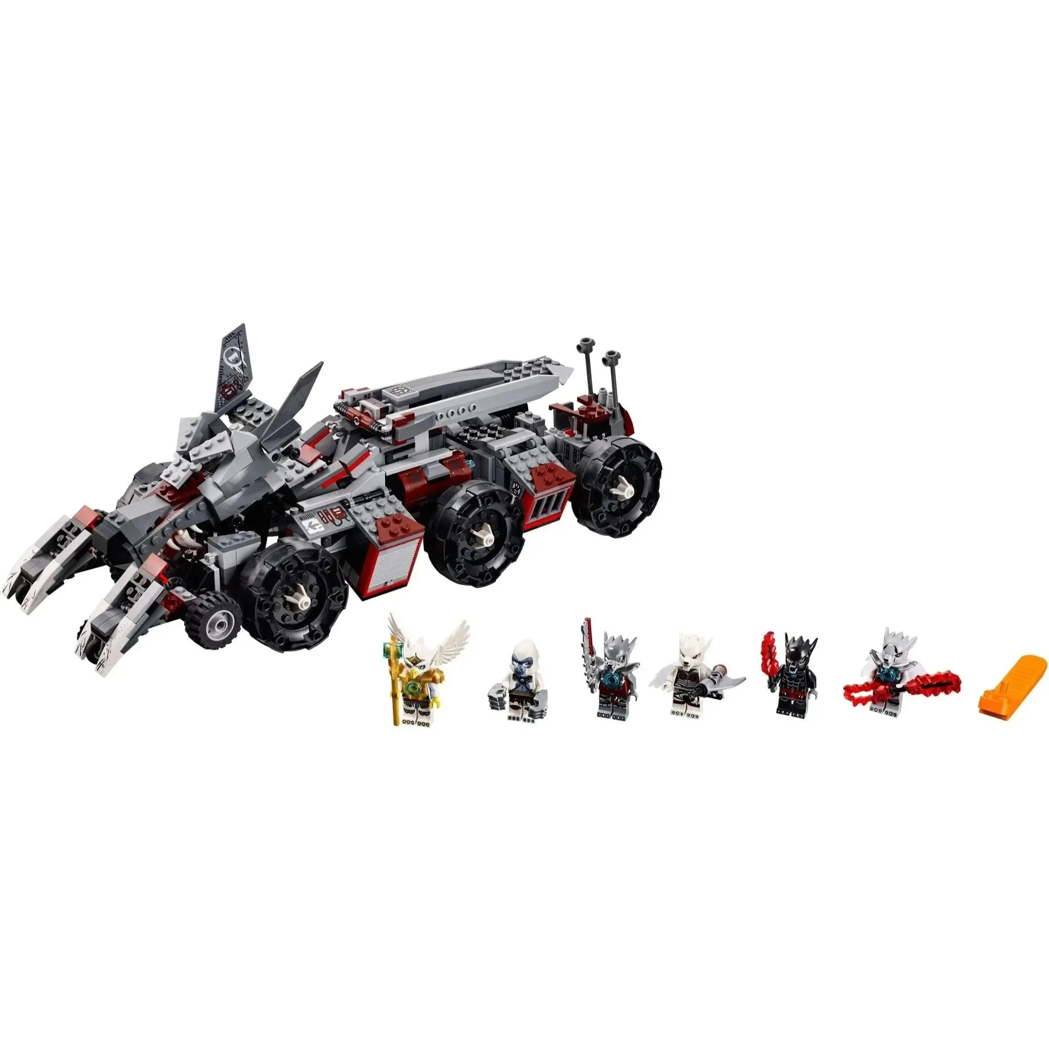 LEGO [Legends of Chima] - Worriz's Combat Lair Building Set - The Power of the CHI Series (70009) - Image 2