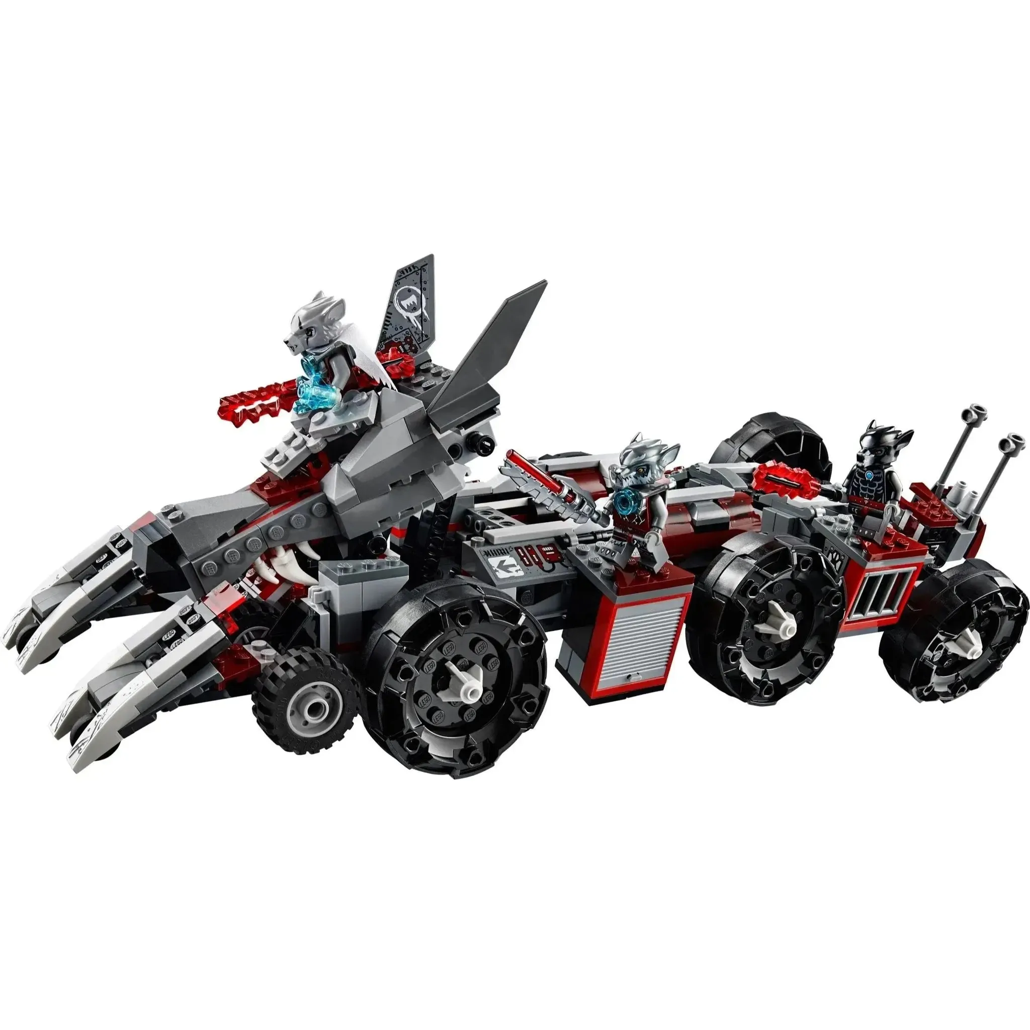 LEGO [Legends of Chima] - Worriz's Combat Lair Building Set - The Power of the CHI Series (70009) - Image 3
