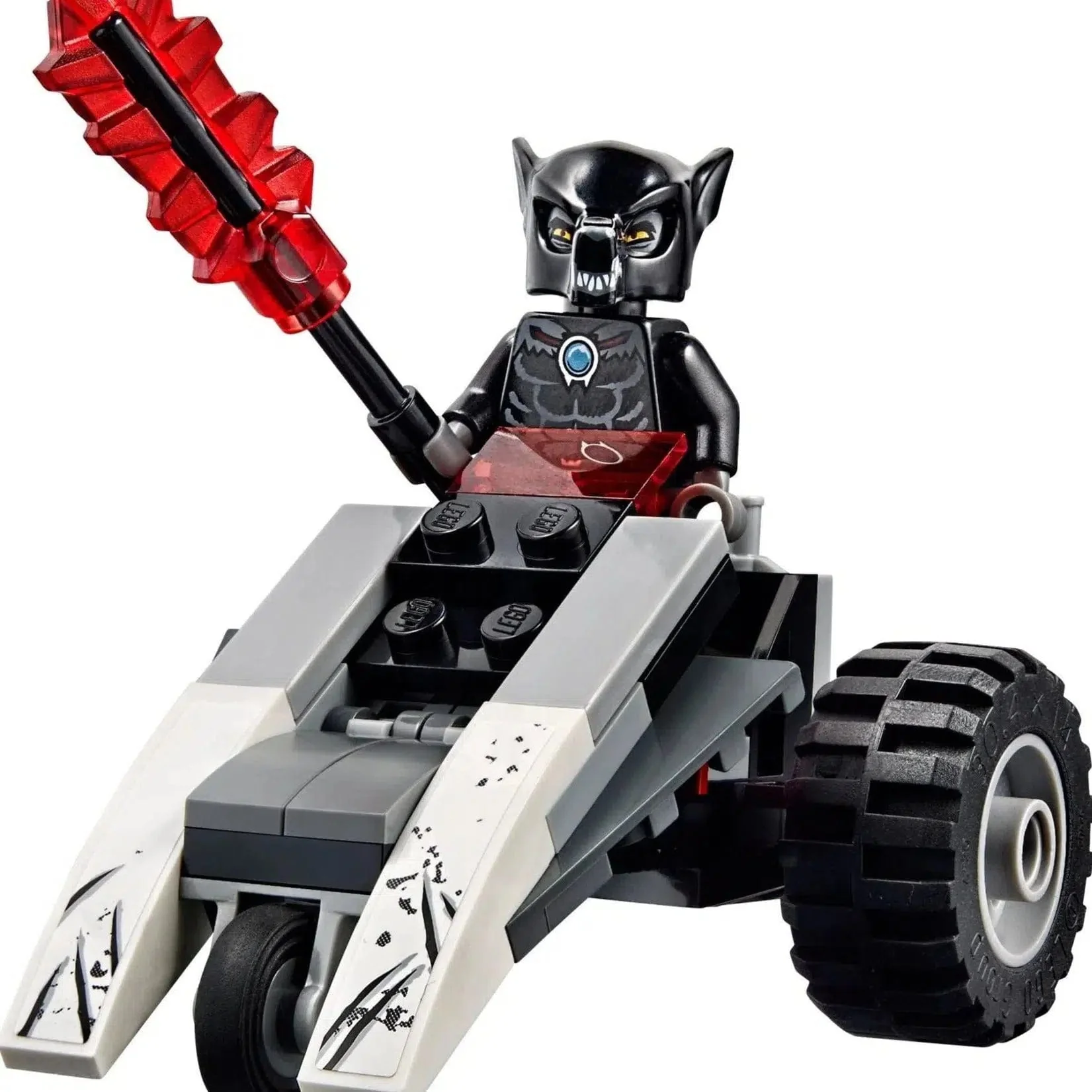 LEGO [Legends of Chima] - Worriz's Combat Lair Building Set - The Power of the CHI Series (70009) - Image 4