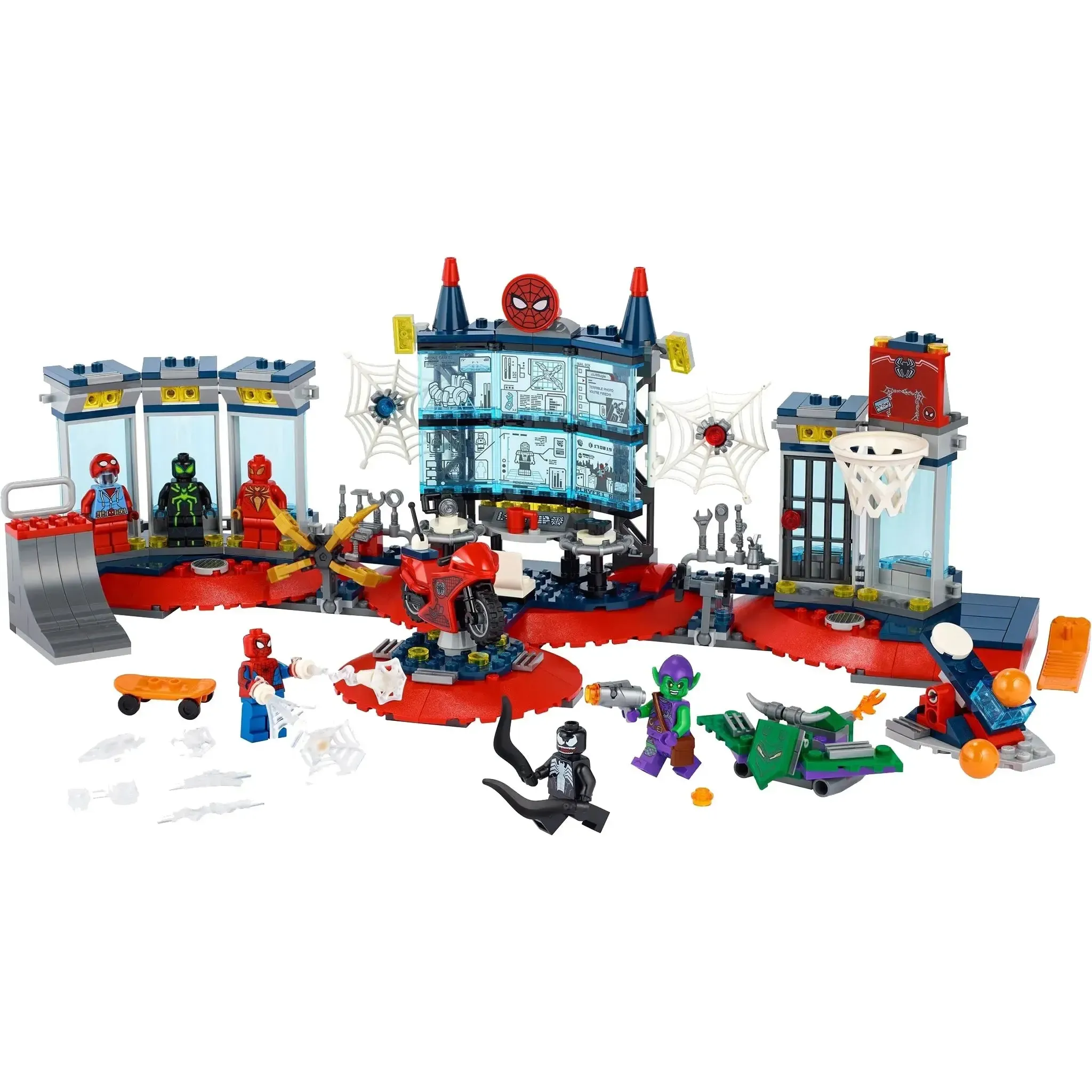 LEGO [Marvel Super Heroes] - Attack on the Spider Lair Building Set - Spider-Man Series (76175) - Image 2