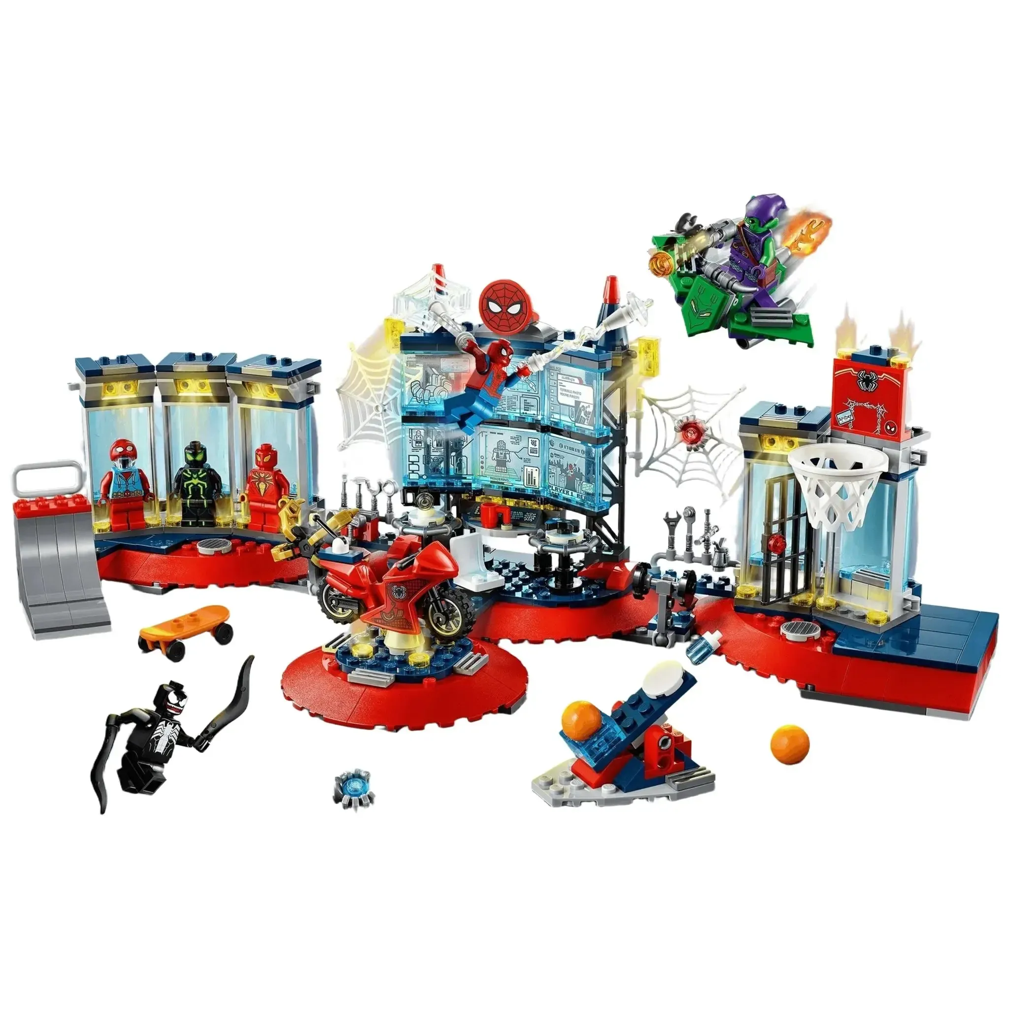 LEGO [Marvel Super Heroes] - Attack on the Spider Lair Building Set - Spider-Man Series (76175) - Image 5