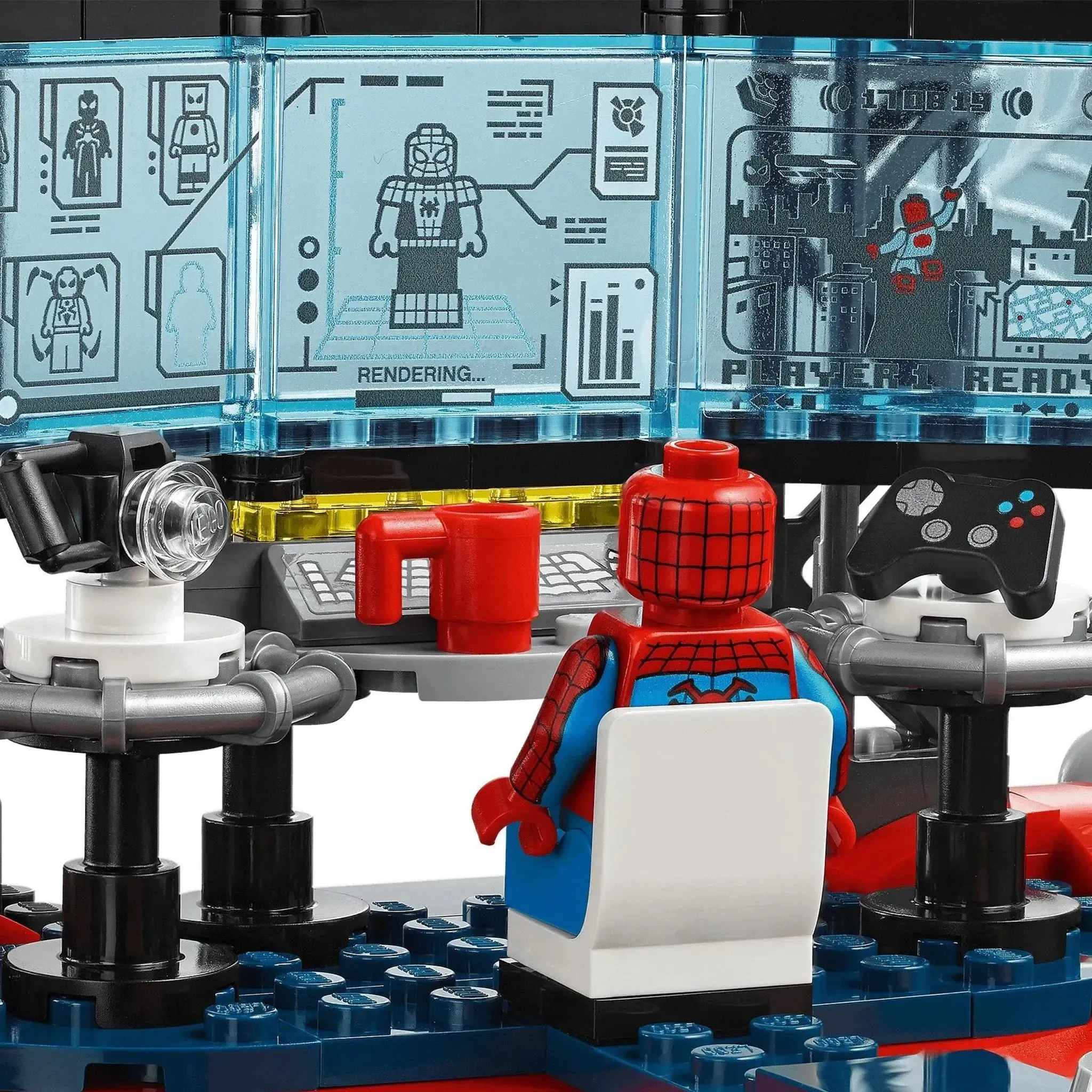 LEGO [Marvel Super Heroes] - Attack on the Spider Lair Building Set - Spider-Man Series (76175) - Image 8