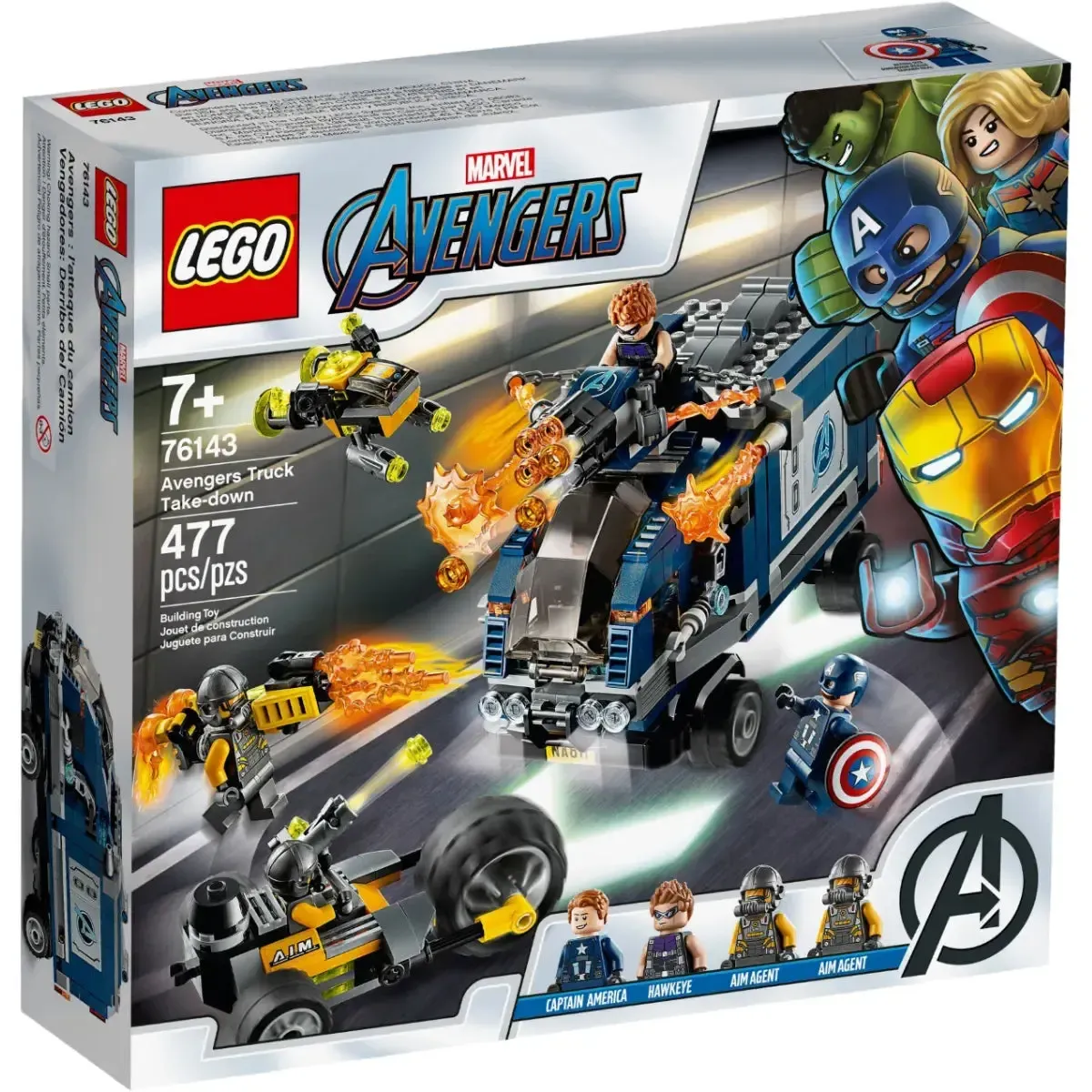 LEGO [Marvel Super Heroes] - Avengers Truck Take-down Building Set - Avengers Series (76143)