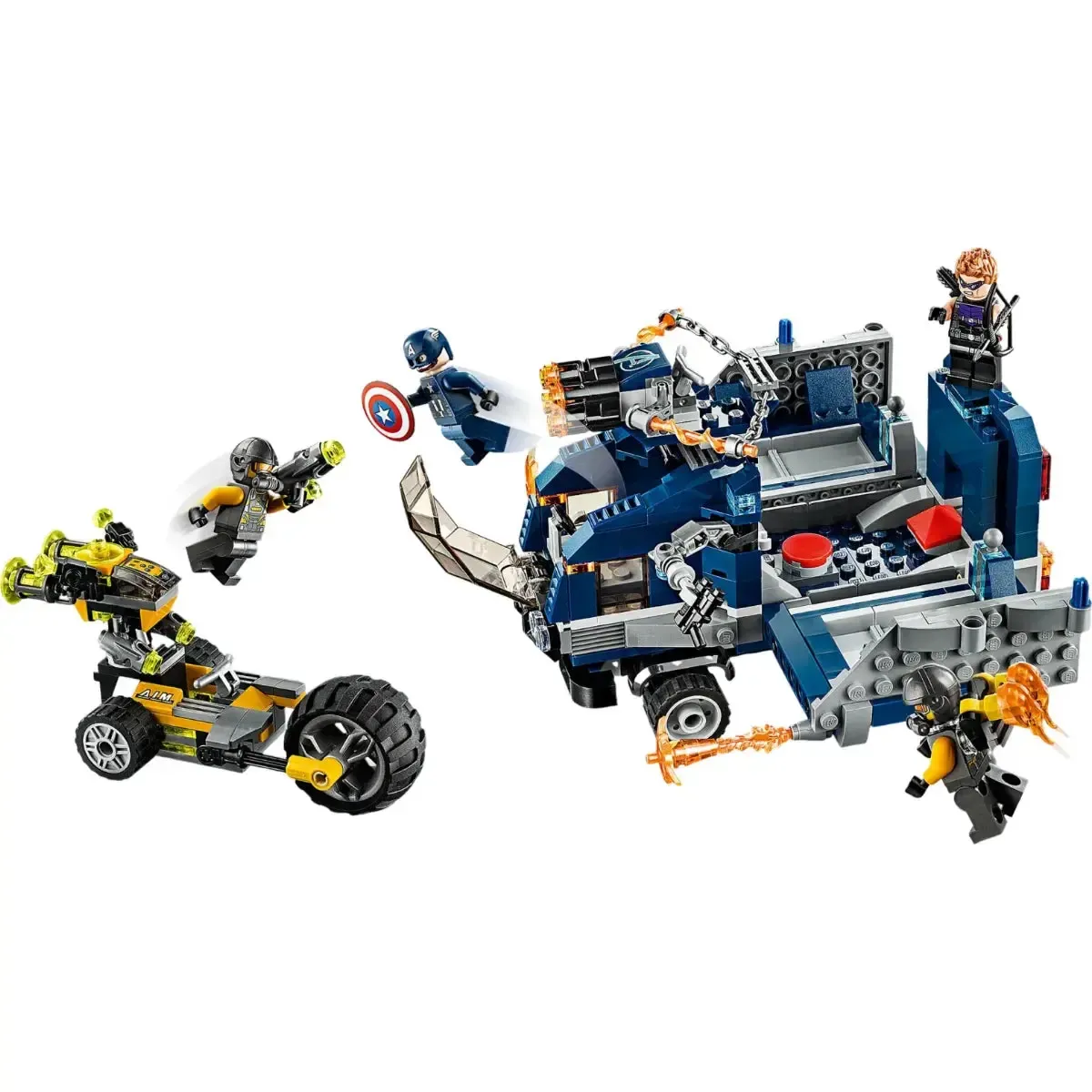 LEGO [Marvel Super Heroes] - Avengers Truck Take-down Building Set - Avengers Series (76143) - Image 4