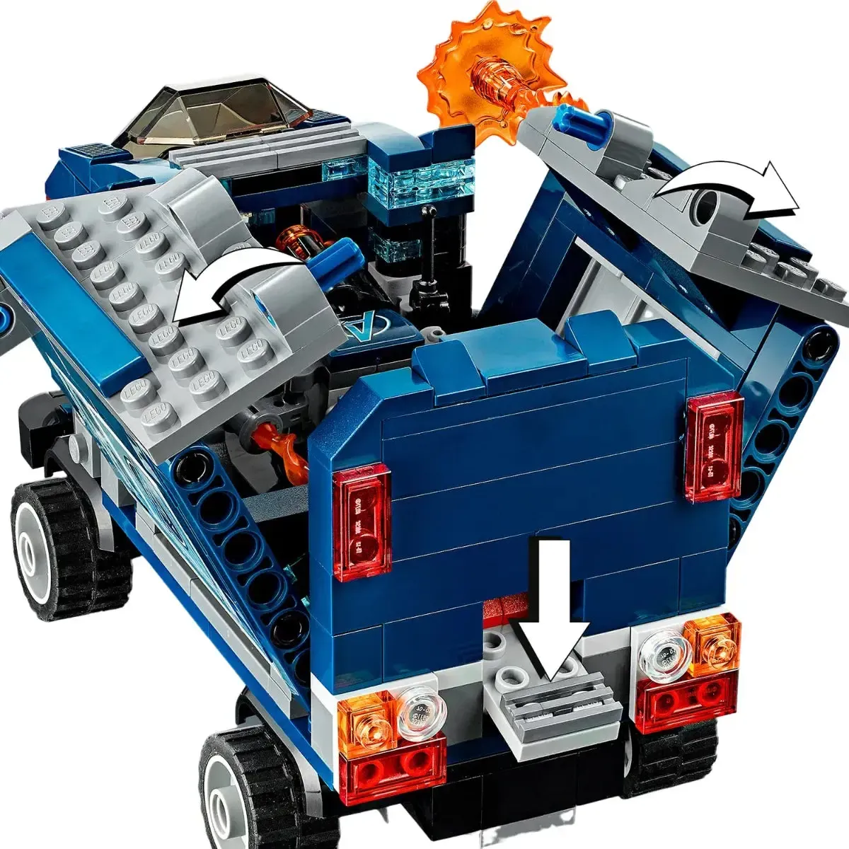 LEGO [Marvel Super Heroes] - Avengers Truck Take-down Building Set - Avengers Series (76143) - Image 6