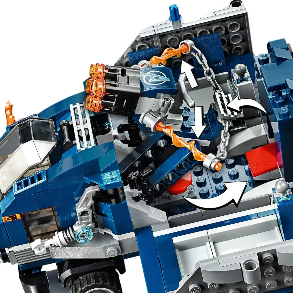LEGO [Marvel Super Heroes] - Avengers Truck Take-down Building Set - Avengers Series (76143) - Image 7