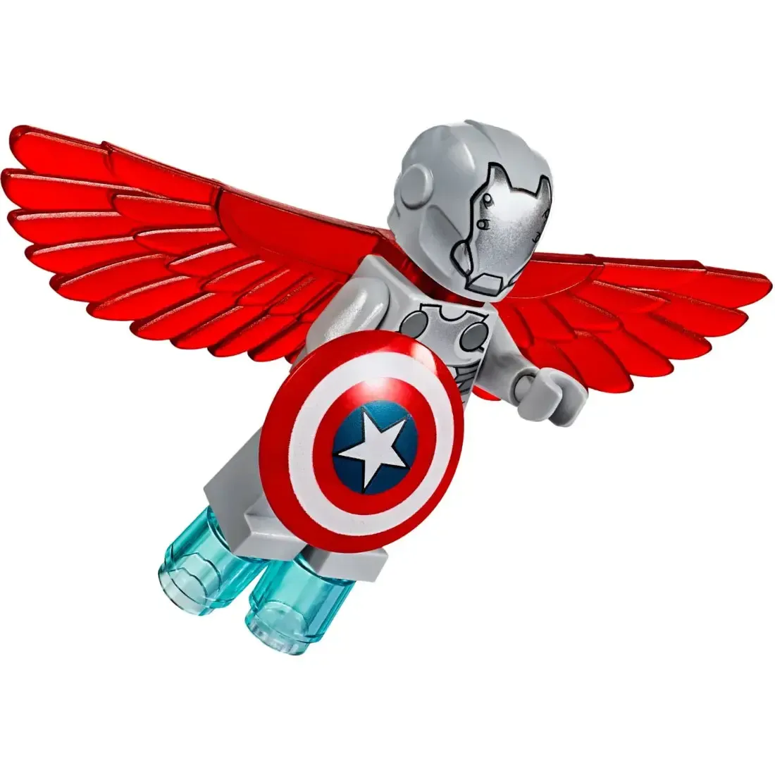 LEGO [Marvel Super Heroes] - Captain America Jet Pursuit Building Set - Avengers Series (76076) - Image 4