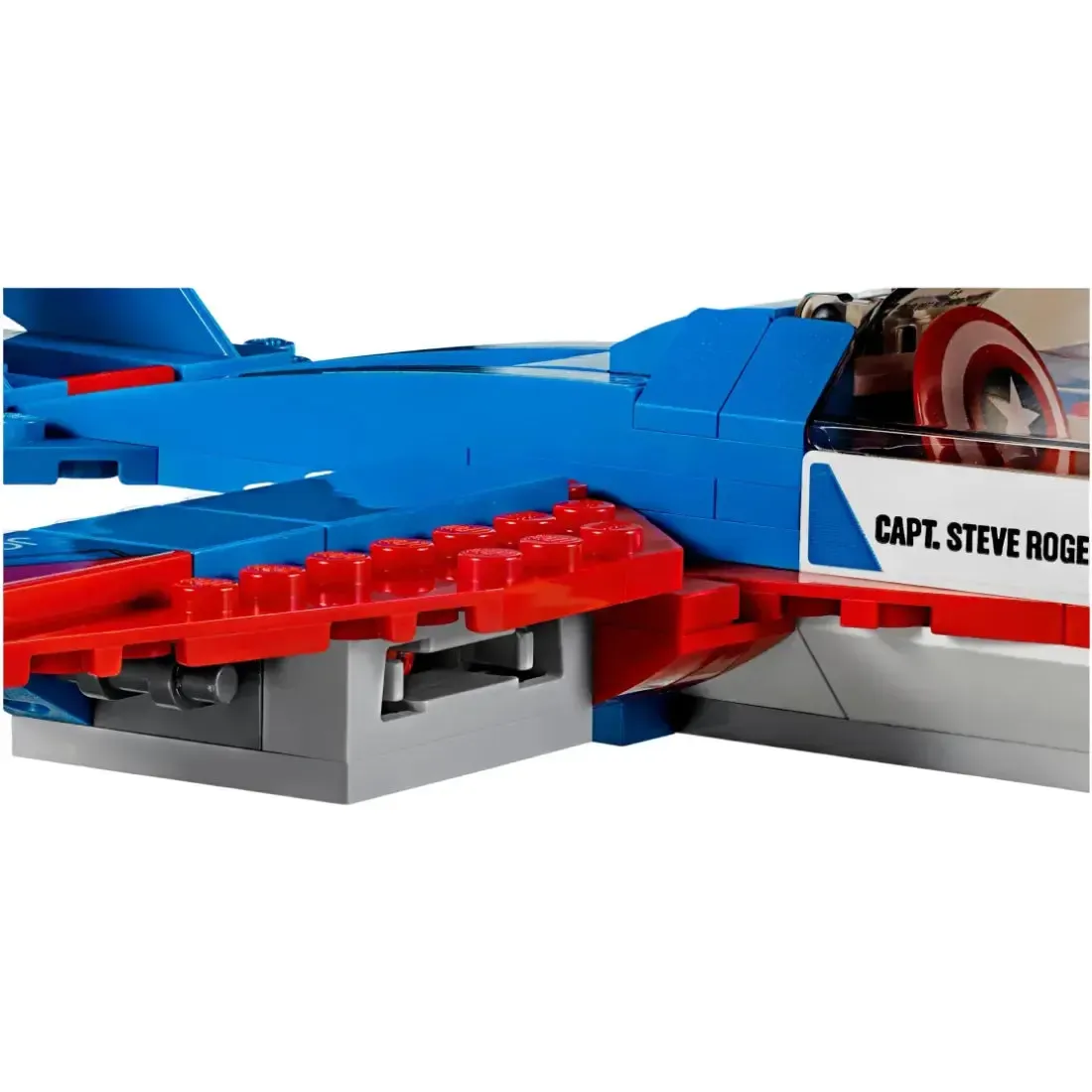 LEGO [Marvel Super Heroes] - Captain America Jet Pursuit Building Set - Avengers Series (76076) - Image 8