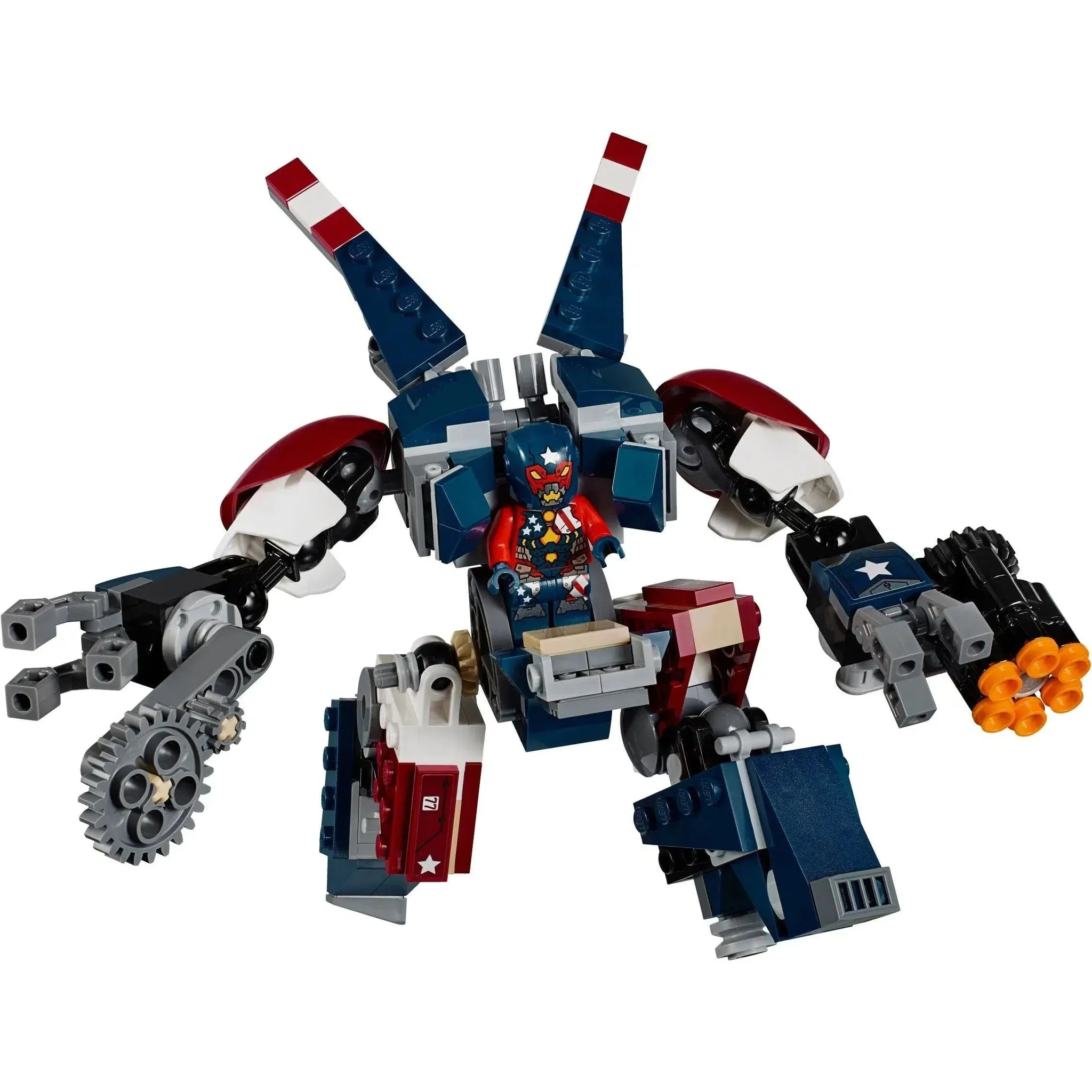 LEGO [Marvel Super Heroes] - Iron Man: Detroit Steel Strikes Building Set - Avengers Series (76077) - Image 4