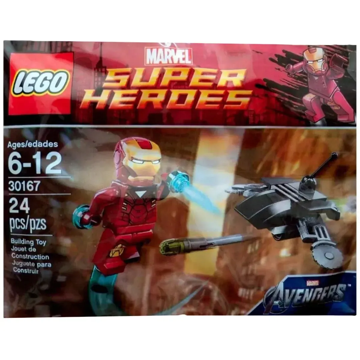 LEGO [Marvel Super Heroes] - Iron Man vs. Fighting Drone Building Set - The Avengers Series (30167)