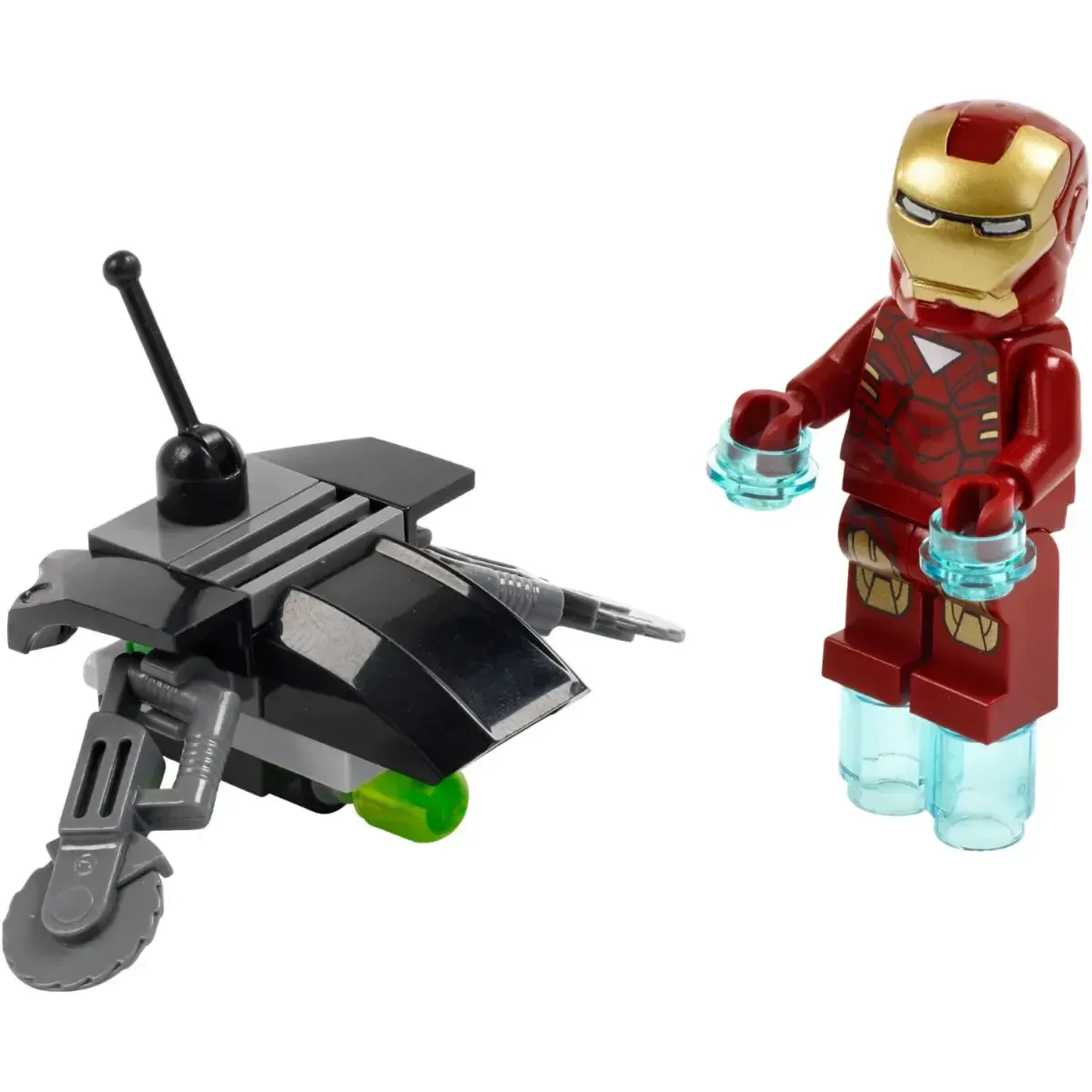 LEGO [Marvel Super Heroes] - Iron Man vs. Fighting Drone Building Set - The Avengers Series (30167) - Image 2