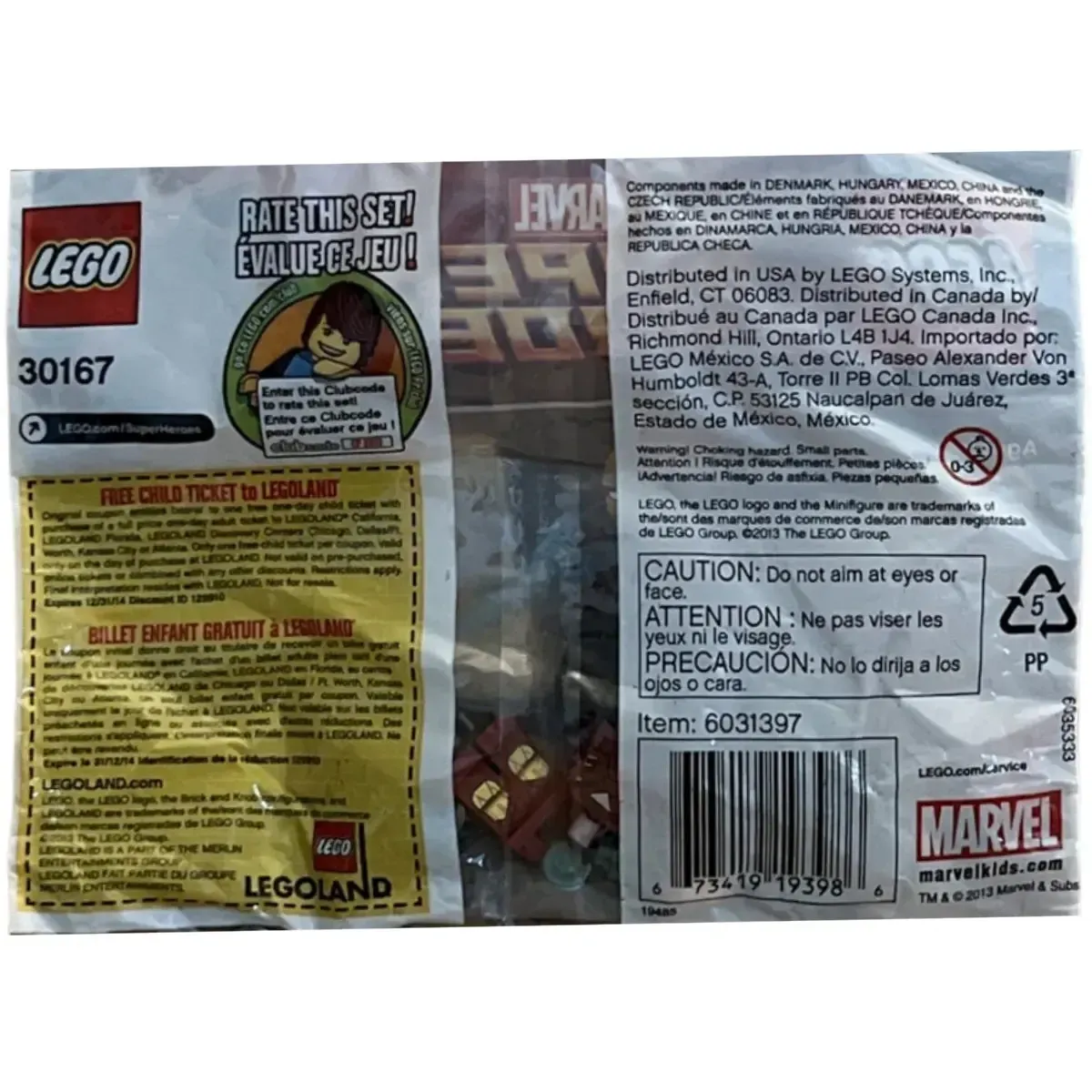 LEGO [Marvel Super Heroes] - Iron Man vs. Fighting Drone Building Set - The Avengers Series (30167) - Image 3