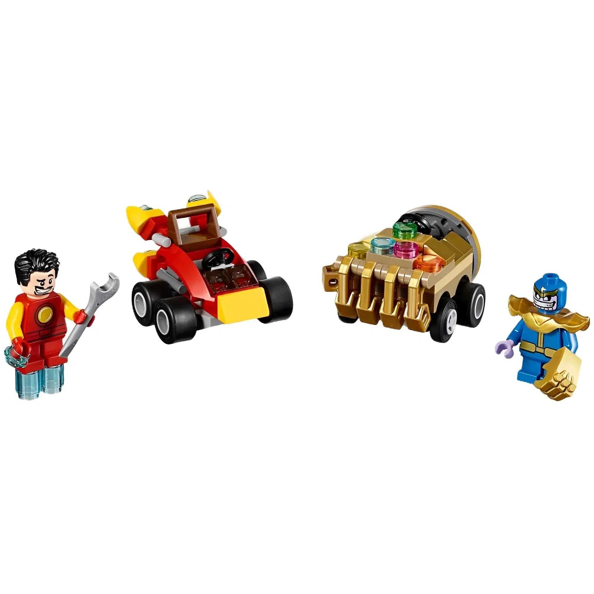 LEGO [Marvel Super Heroes] - Mighty Micros: Iron Man vs. Thanos Building Set - Mighty Micros Series (76072) - Image 2