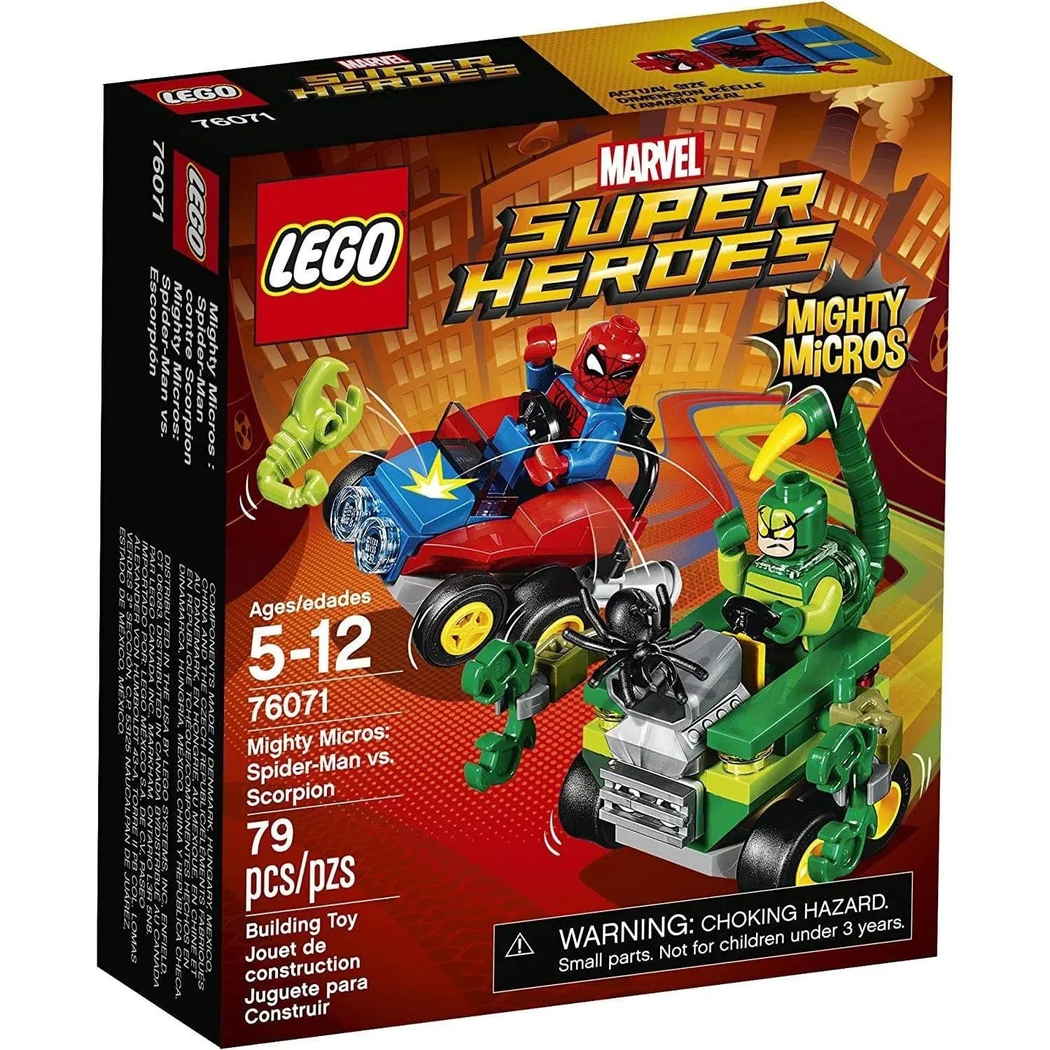 LEGO [Marvel Super Heroes] - Mighty Micros: Spider-Man vs. Scorpion (76071)