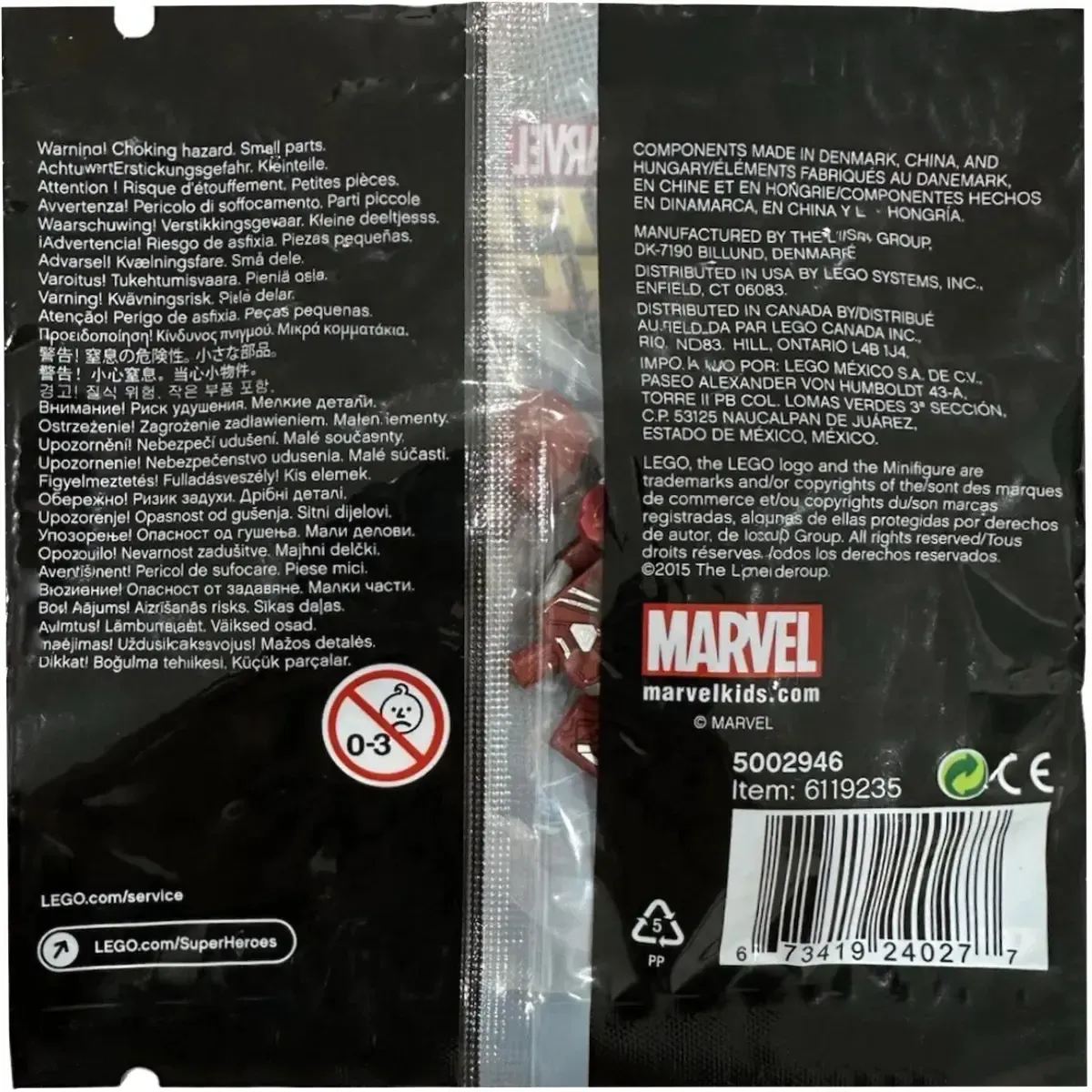 LEGO [Marvel Super Heroes] - Silver Centurion Building Set - Iron Man 3 Series (5002946) - Image 3