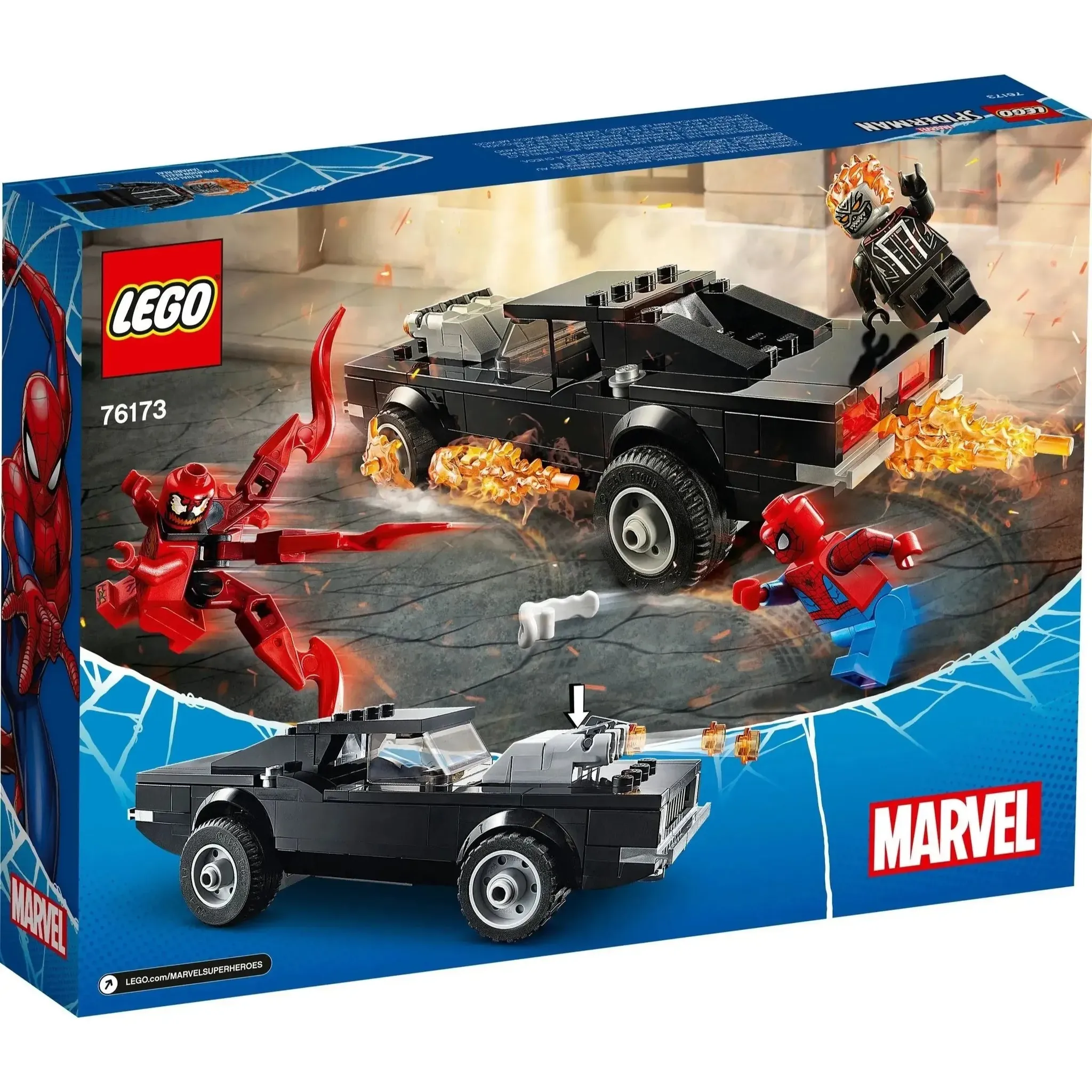 LEGO [Marvel Super Heroes] - Spider-Man and Ghost Rider vs. Carnage Building Set - Spider-Man Series (76173) - Image 3