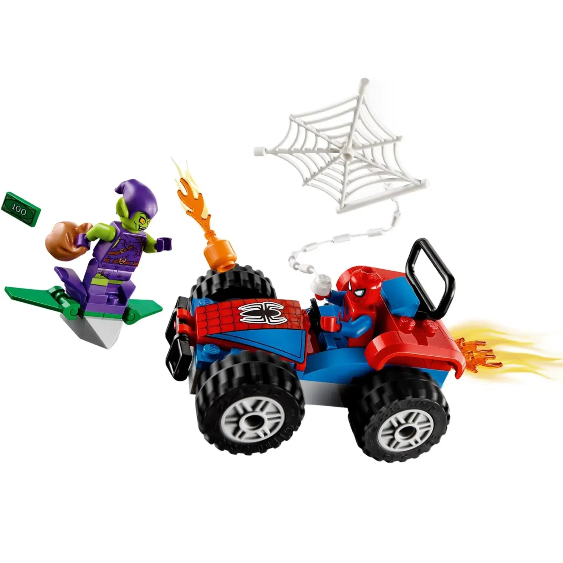 LEGO [Marvel Super Heroes] - Spider-Man Car Chase Building Set - Spider-Man Series (76133) - Image 3