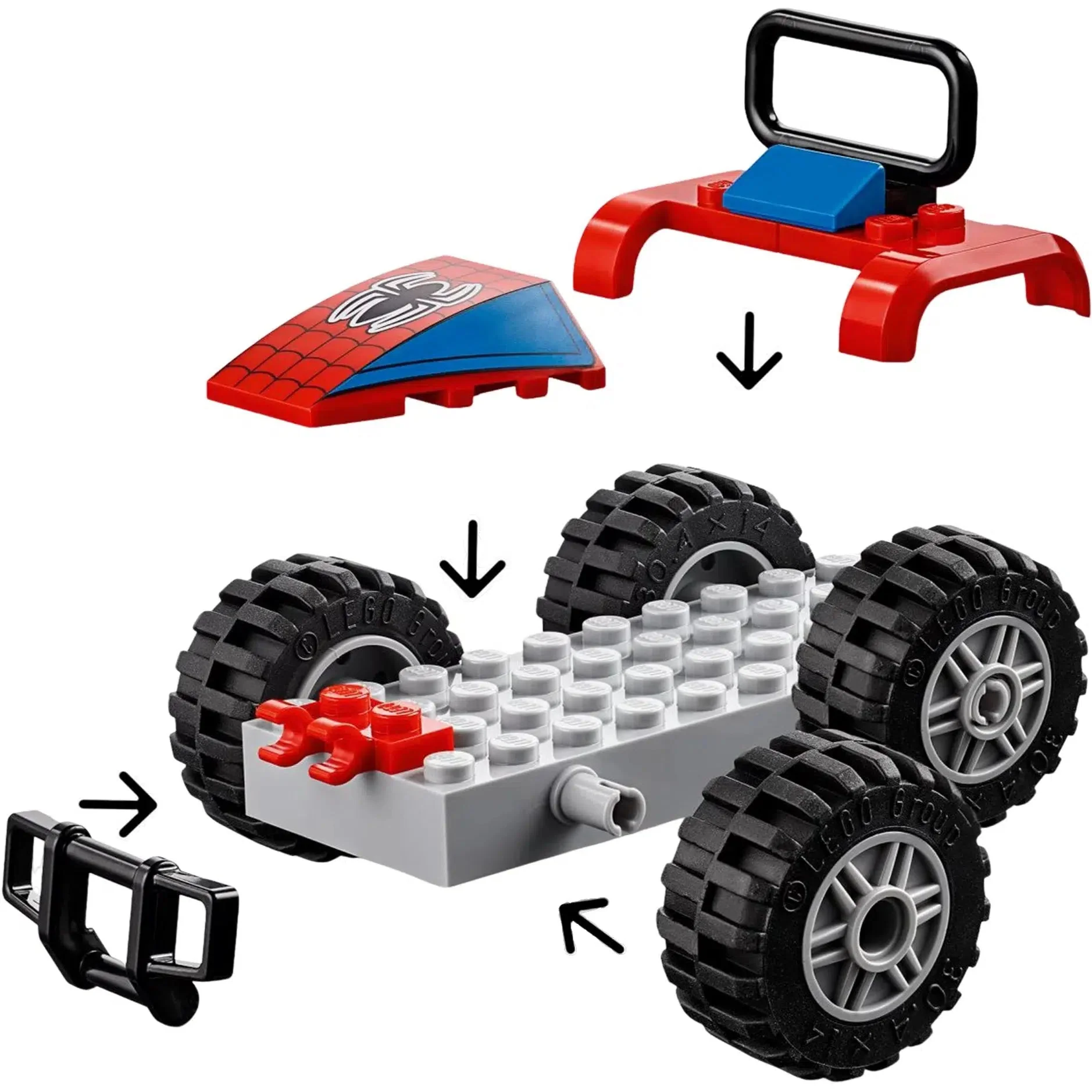 LEGO [Marvel Super Heroes] - Spider-Man Car Chase Building Set - Spider-Man Series (76133) - Image 4